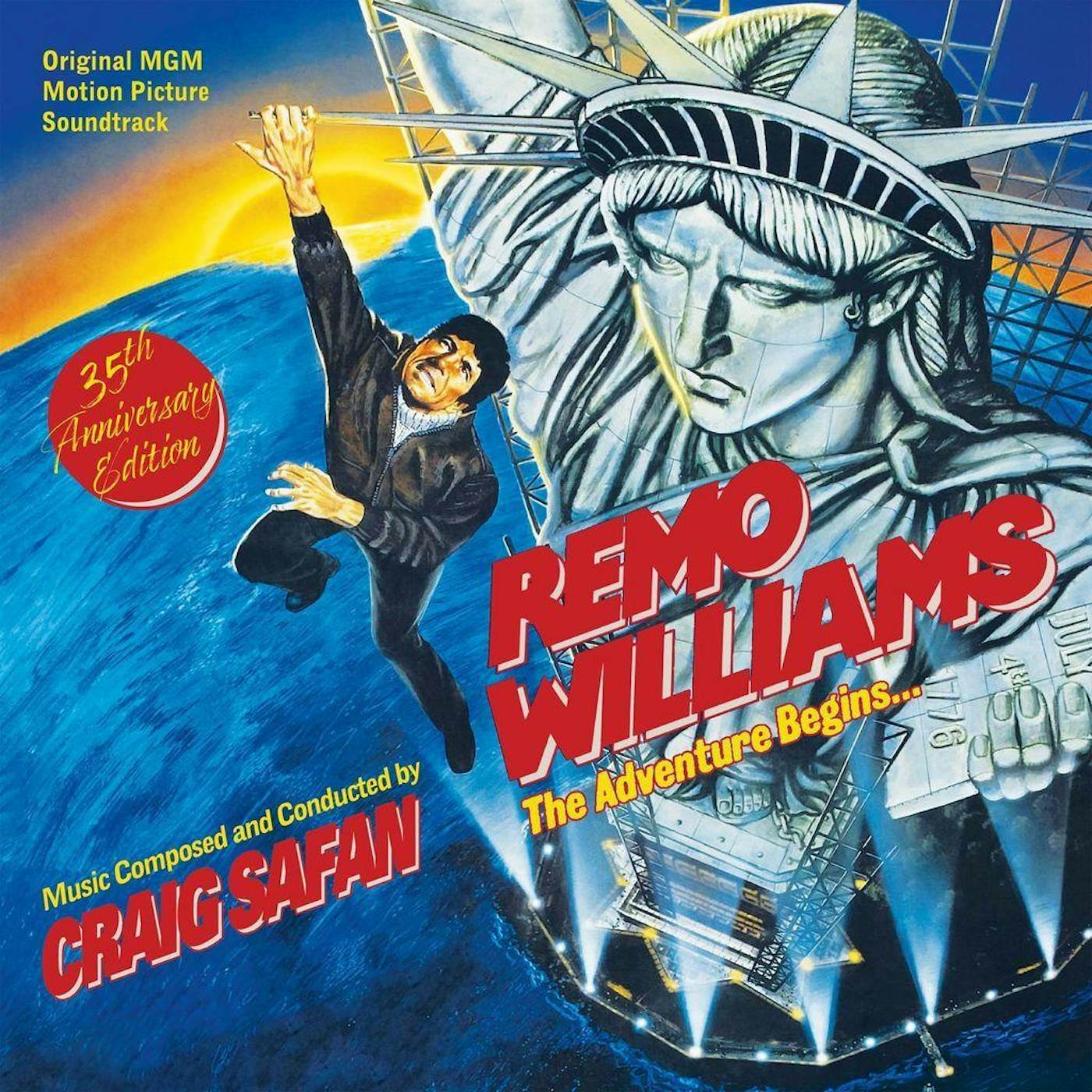 Craig Safan REMO WILLIAMS: THE ADVENTURE BEGINS - Original Soundtrack Vinyl Record