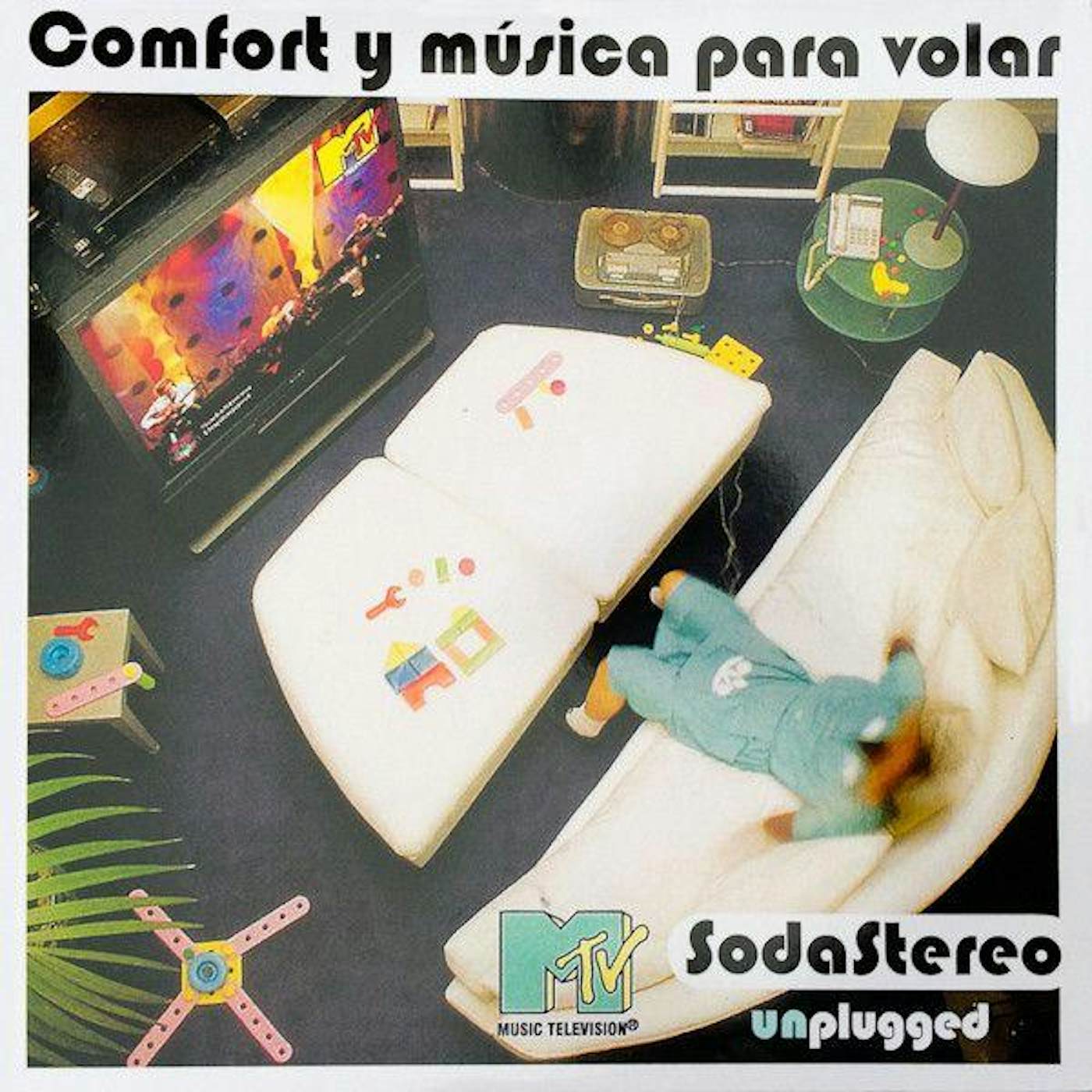Soda Stereo COMFORT Y MUSICA PARA VOLAR: MTV UNPLUGGED Vinyl Record