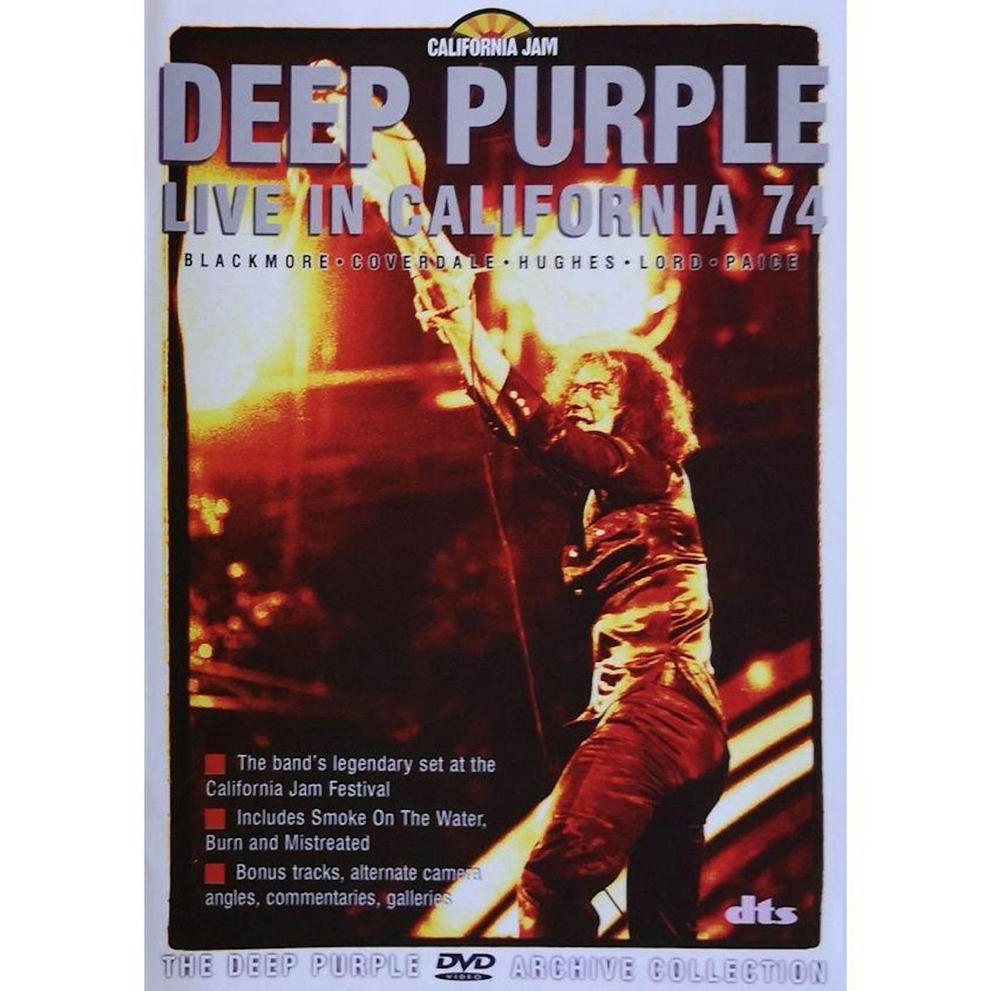 Deep Purple CAL JAM - LIVE IN CALIFORNIA 74 Vinyl Record