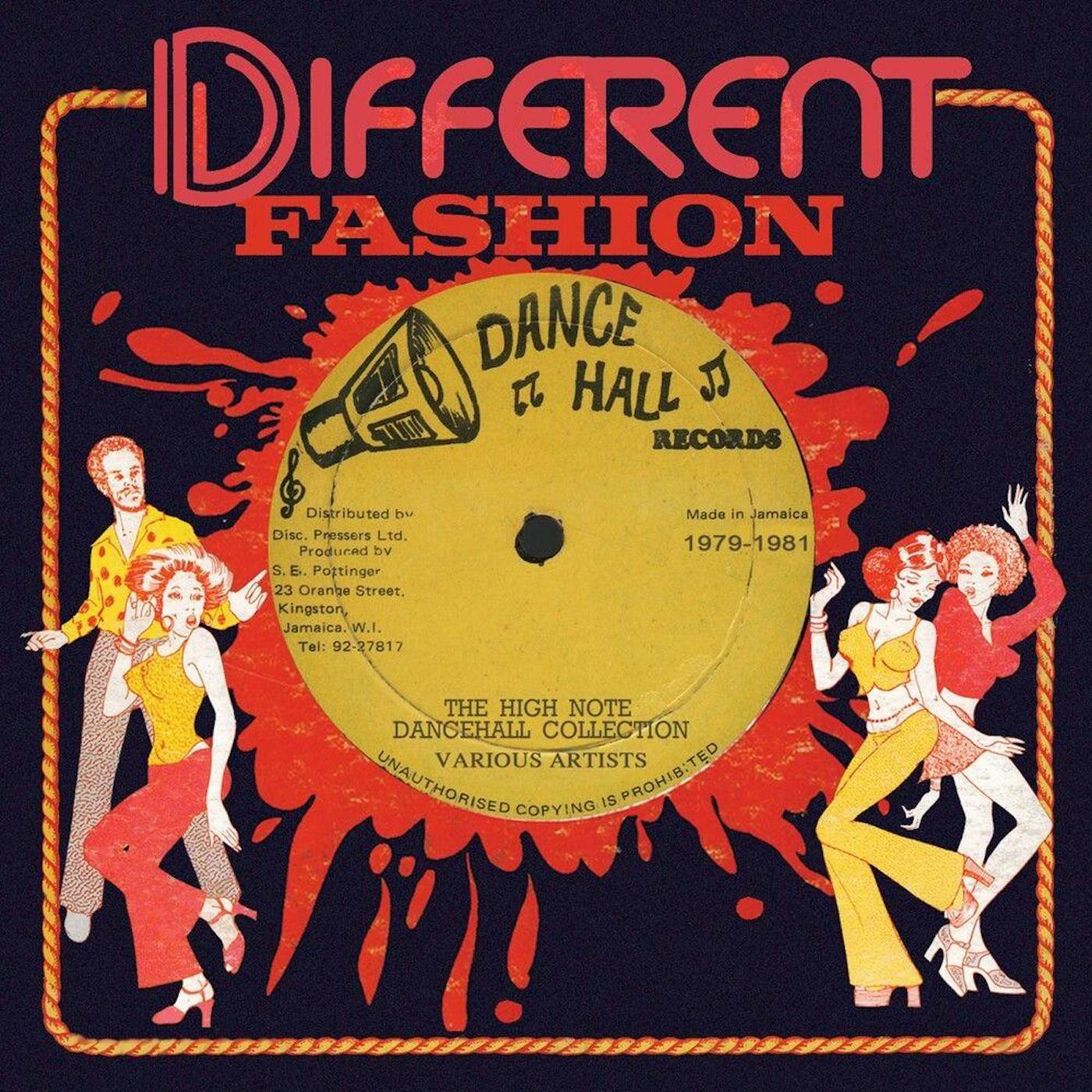 Different Fashion: High Note Dancehall Collection / Various DIFFERENT FASHION: HIGH NOTE DANCEHALL COLLECTION CD