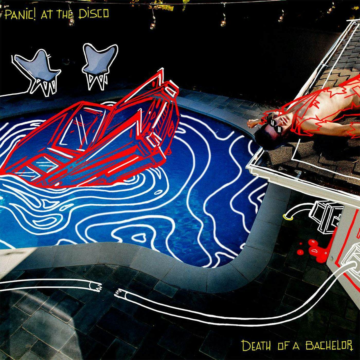 Panic! At The Disco Death of a Bachelor (Limited Silver Colored) Vinyl Record