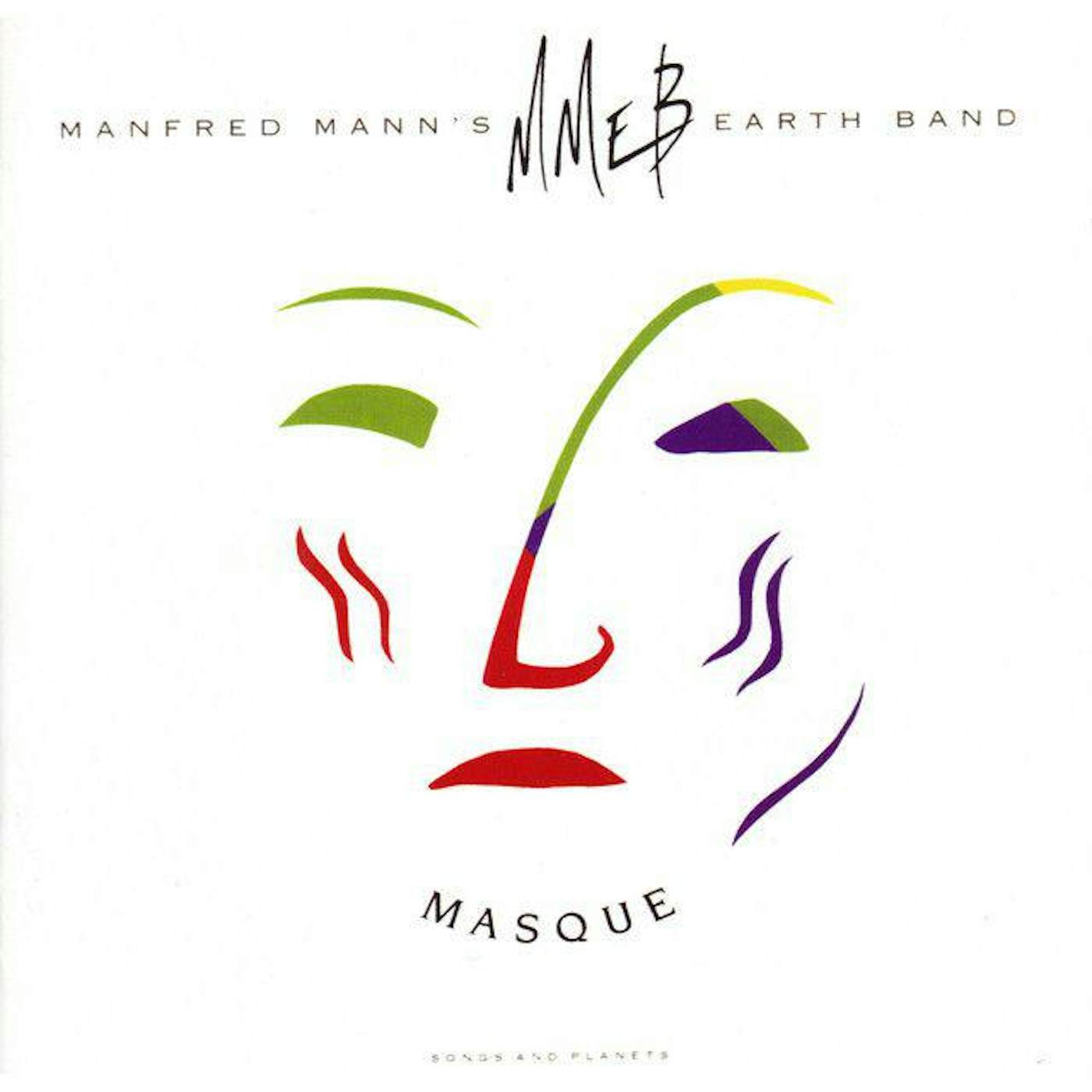 Manfred Mann's Earth Band Masque Vinyl Record