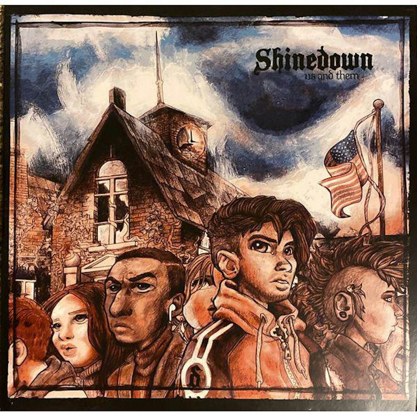 Shinedown Us And Them Vinyl Record