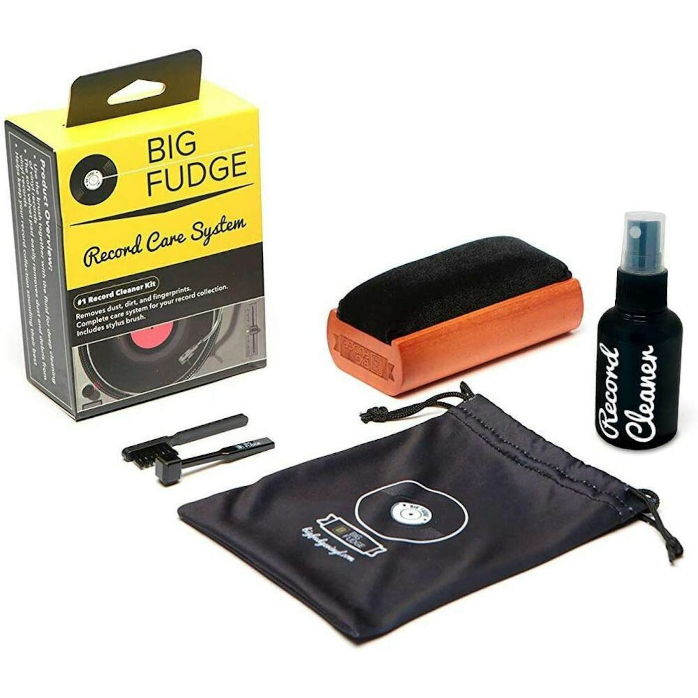 Vinyl accessories BIG FUDGE BFRC101US 4/1 RCRD CARE AND CLEANING KIT