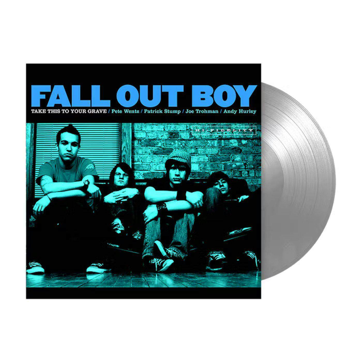 Fall Out Boy Take This to Your Grave (FBR 25th Anniversary/Silver) Vinyl Record