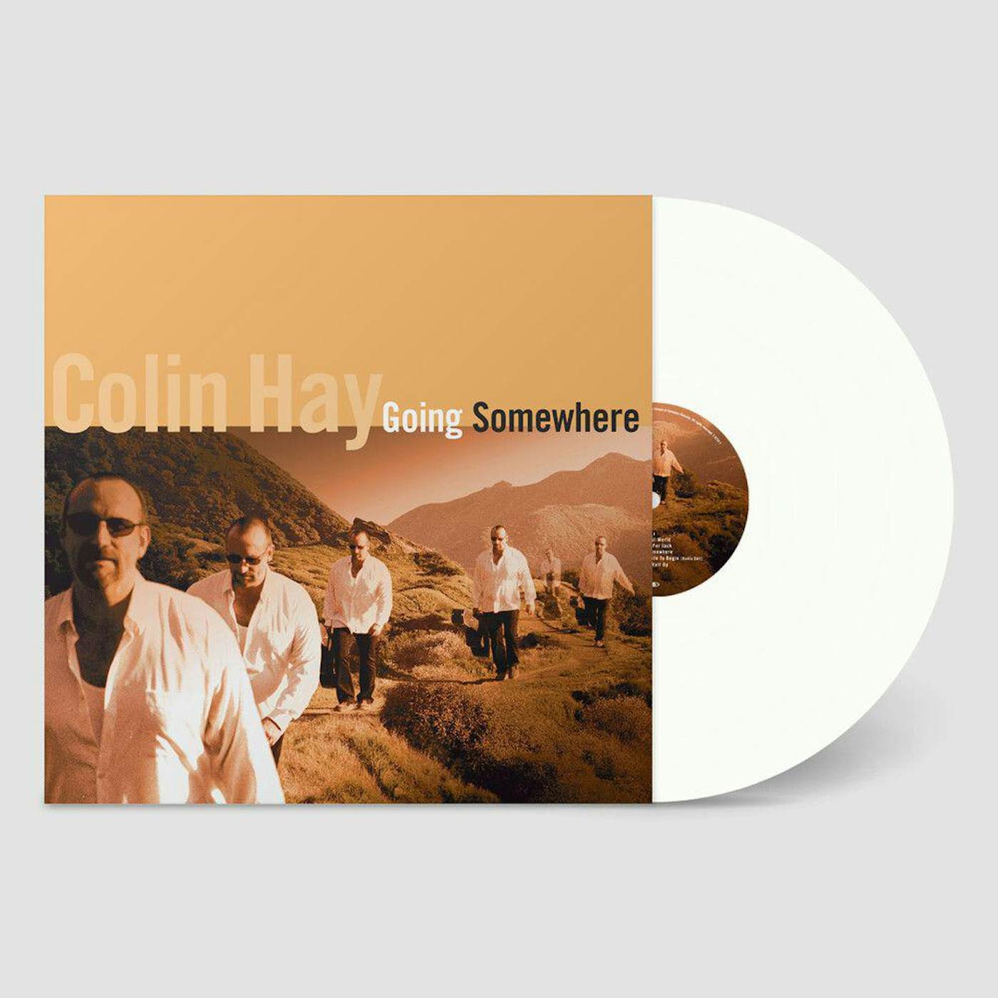Colin Hay Going Somewhere (White) Vinyl Record