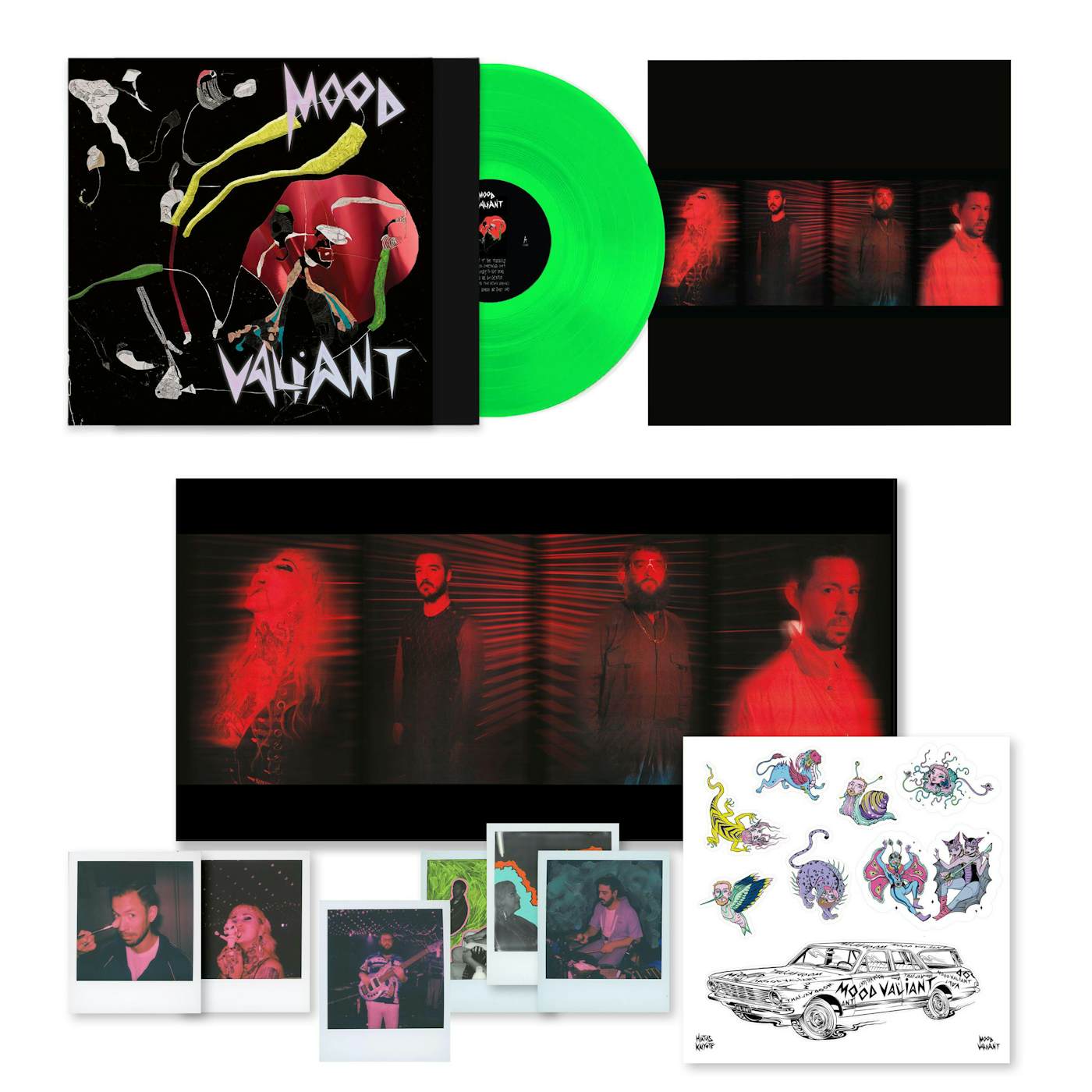 Hiatus Kaiyote MOOD VALIANT Vinyl Record - Deluxe