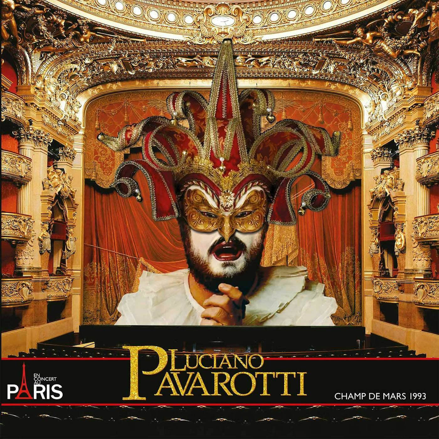 Luciano Pavarotti CHAMP DE MARS EN CONCERT AU PARIS Vinyl Record