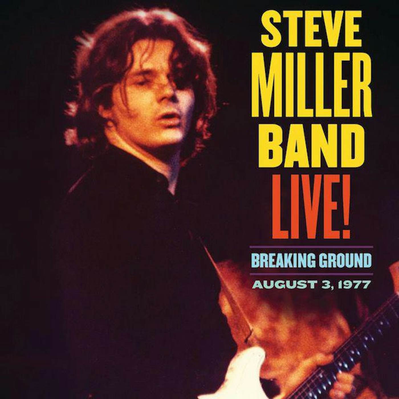 Steve Miller Band LIVE BREAKING GROUND AUGUST 3 1977 Vinyl Record
