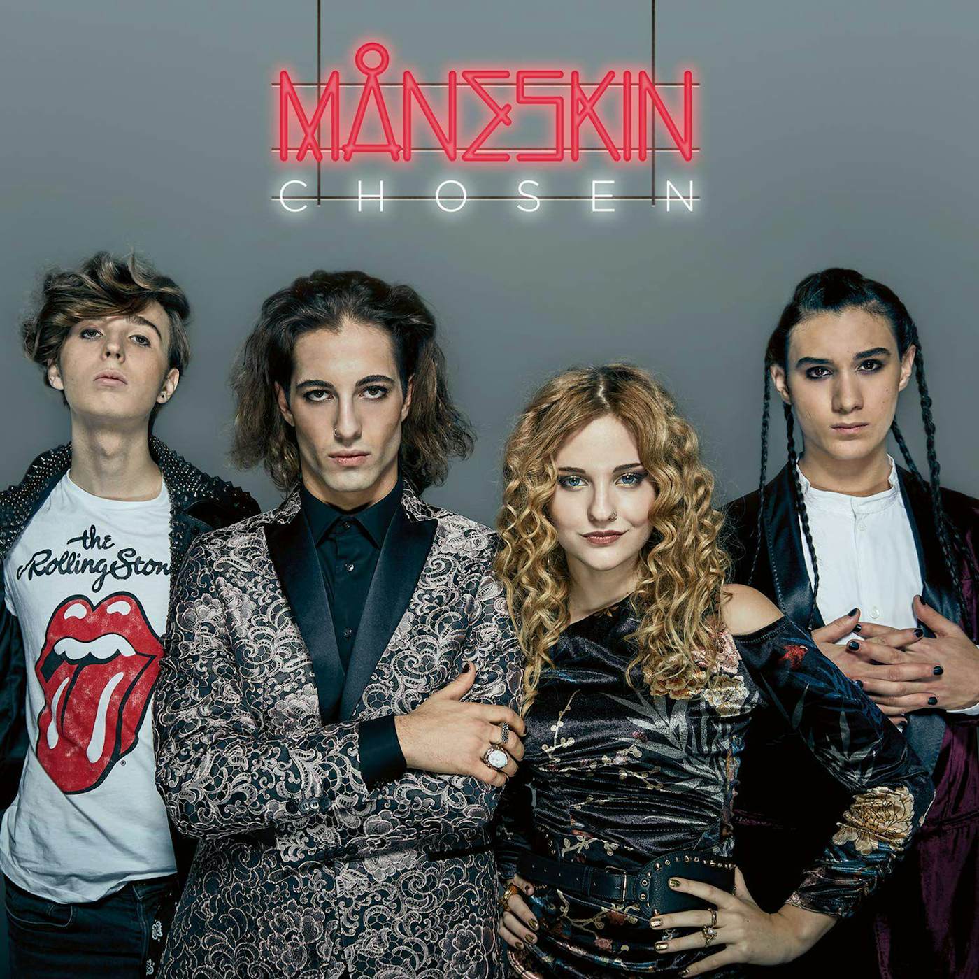 Måneskin Chosen - Blue Transparent Vinyl Record