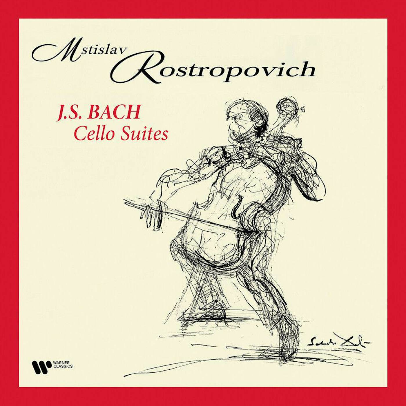 Mstislav Rostropovich Bach: The Cello Suites (4LP/180g) Box Set (Vinyl)