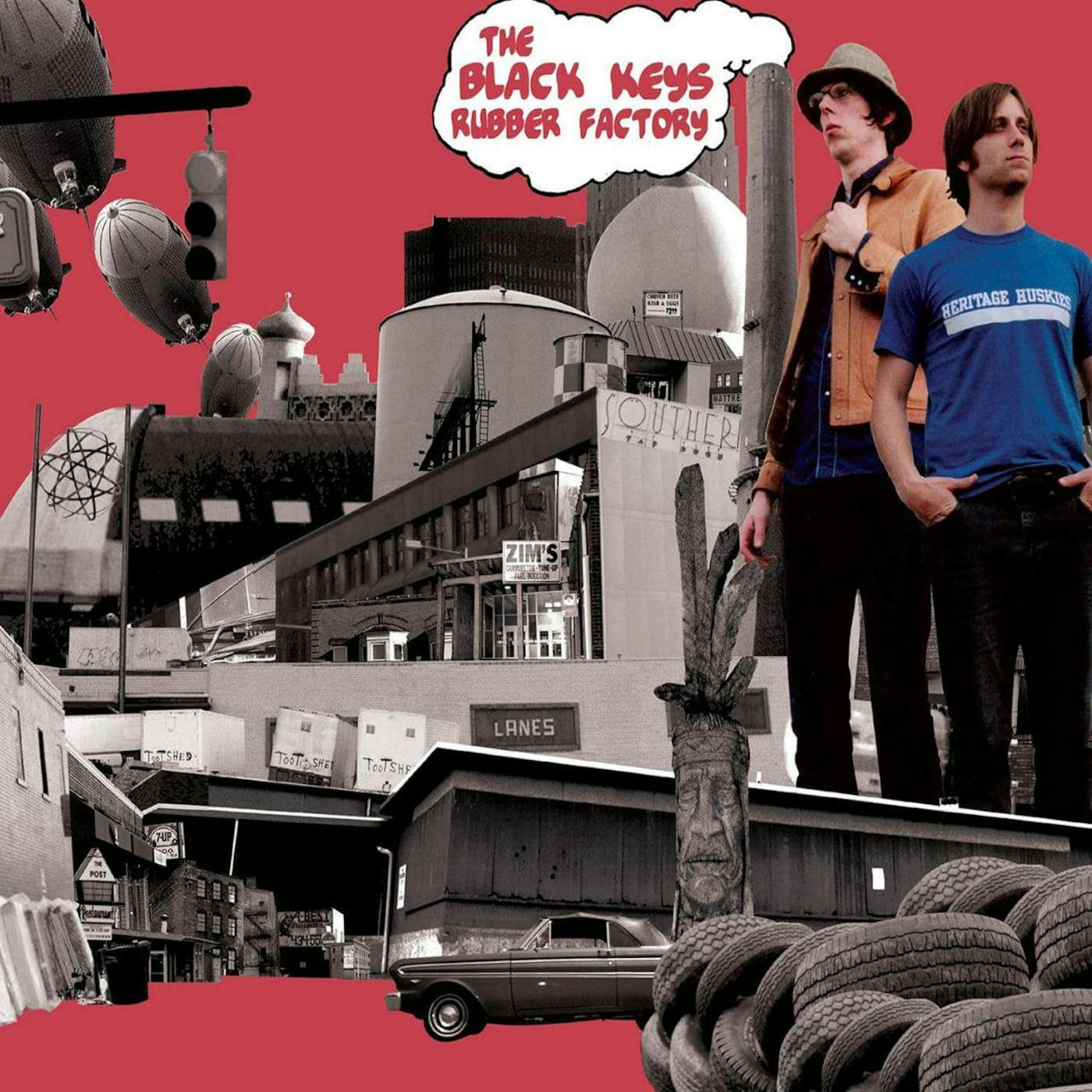 The Black Keys Rubber Factory Vinyl Record