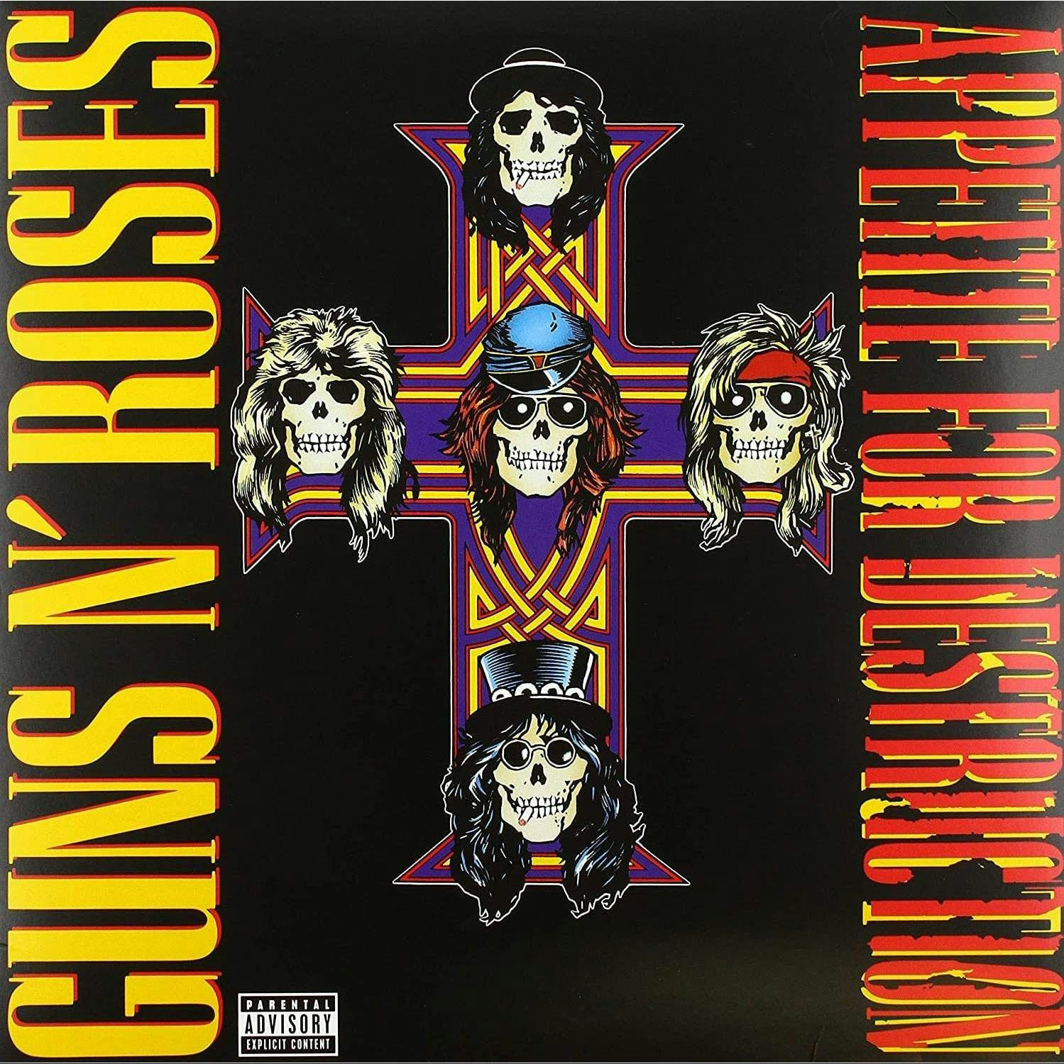 Guns N' Roses Appetite For Destruction Vinyl Record