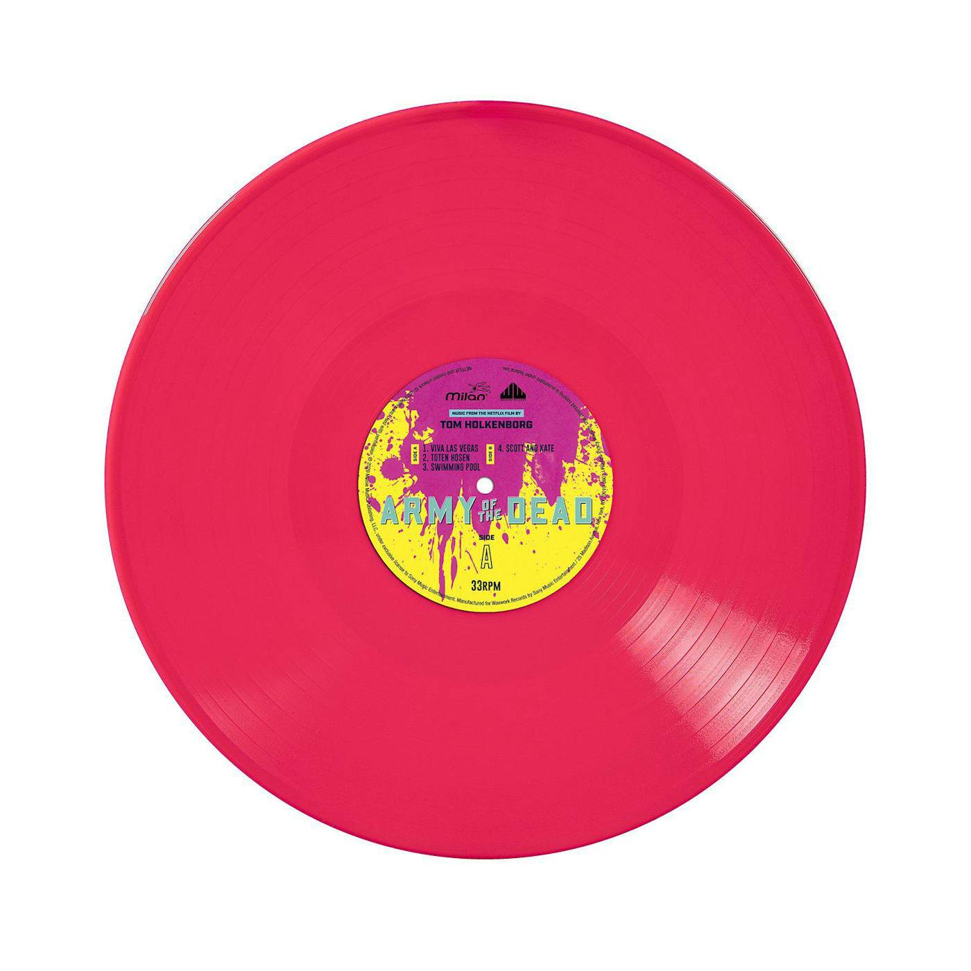 Junkie XL ARMY OF THE DEAD Original Soundtrack (2LP/180G/NEON PINK & NEON YELLOW VINYL/DELUXE ZEUS ZOMBIE TEAR AWAY COVER) Vinyl Record