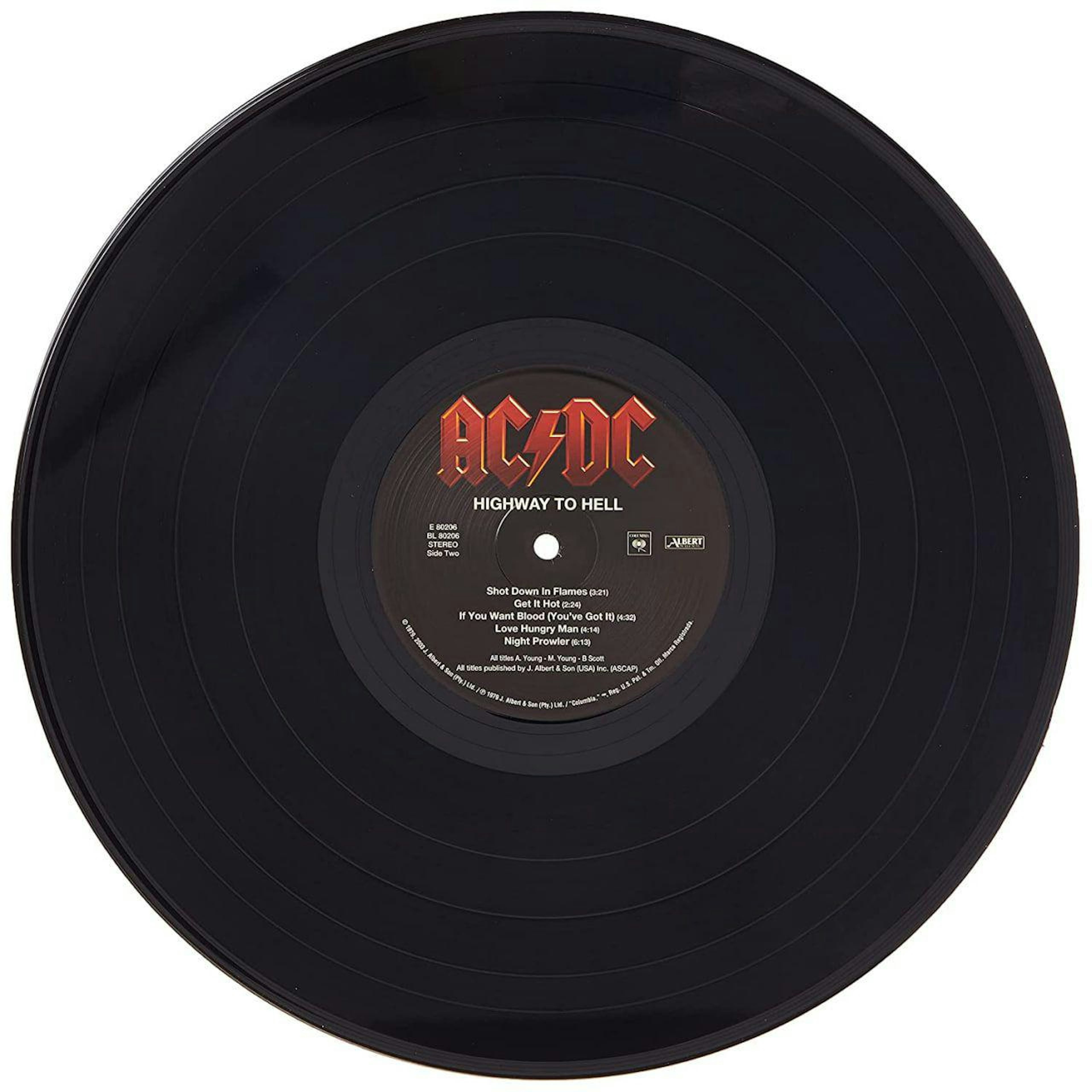 AC/DC to Hell Vinyl Record