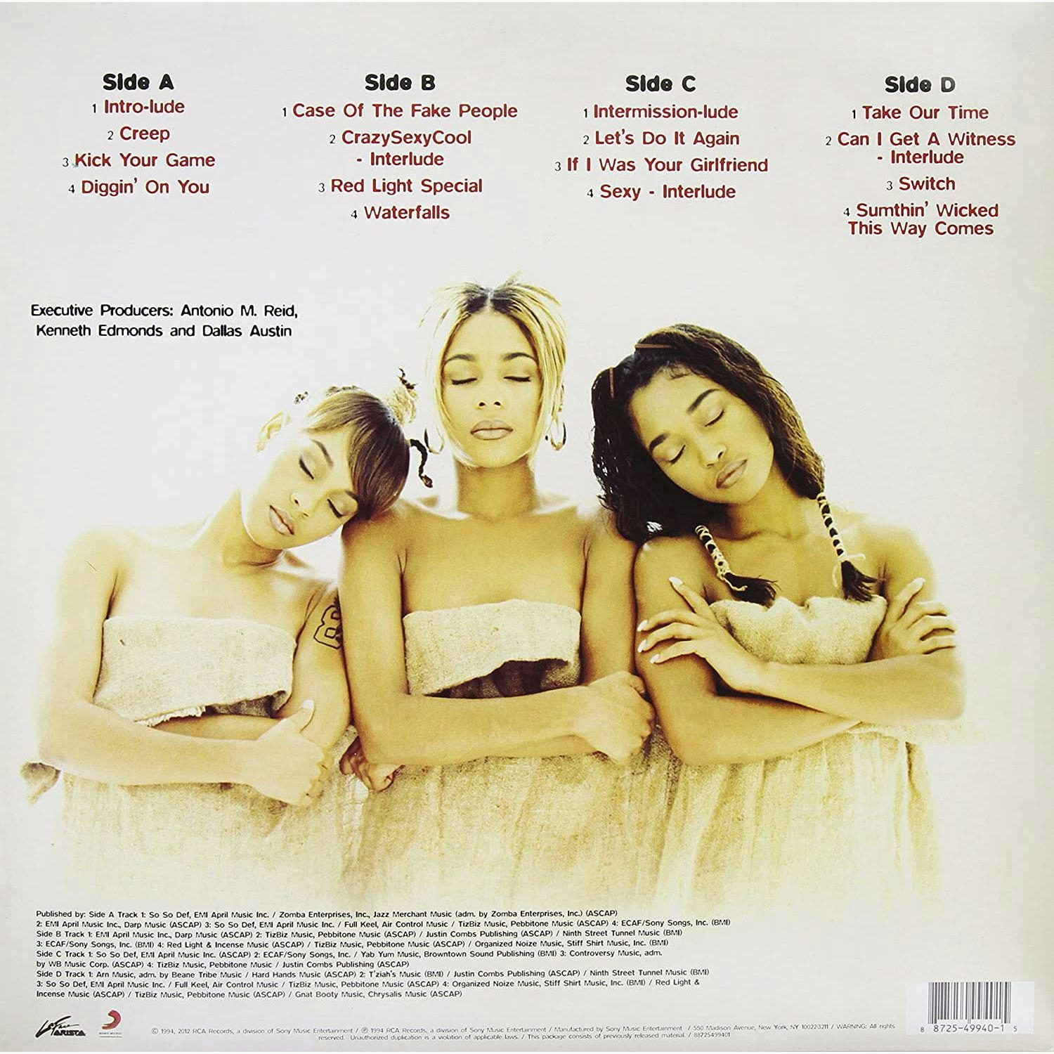 TLC - CrazySexyCool (2LP) Vinyl Record