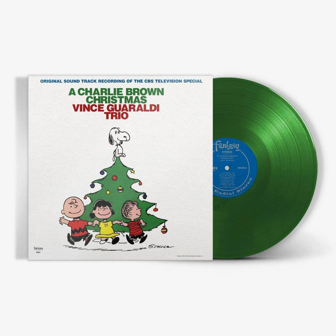 Vince Guaraldi A Charlie Brown Christmas (Green) Vinyl Record
