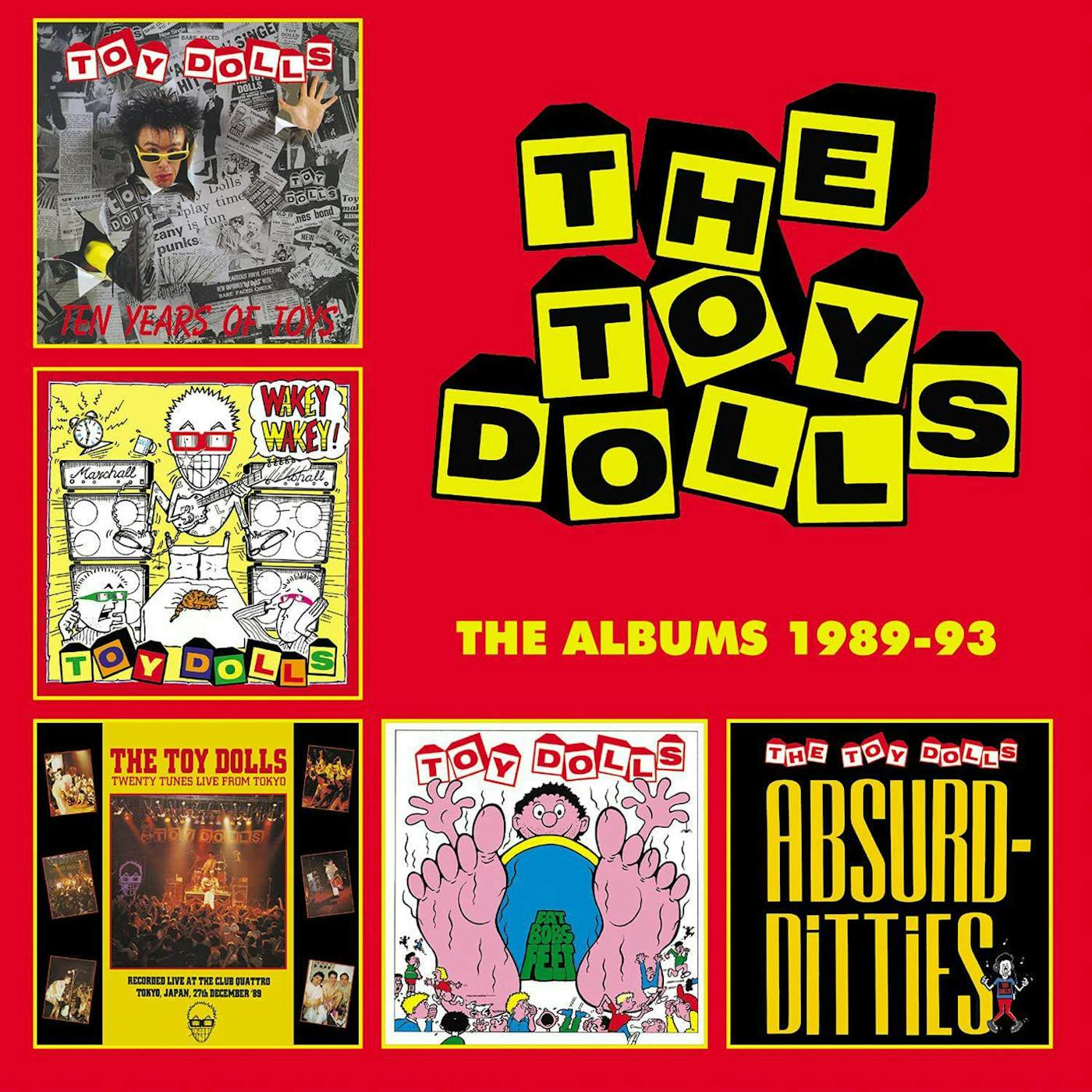 The Toy Dolls ALBUMS 1989-1993 CD