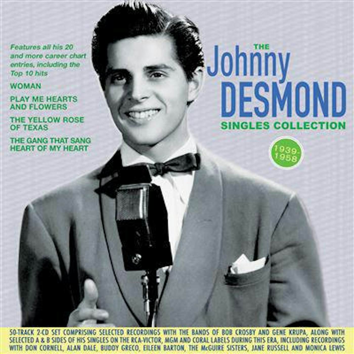 Johnny Desmond SINGLES COLLECTION 1939-58 CD
