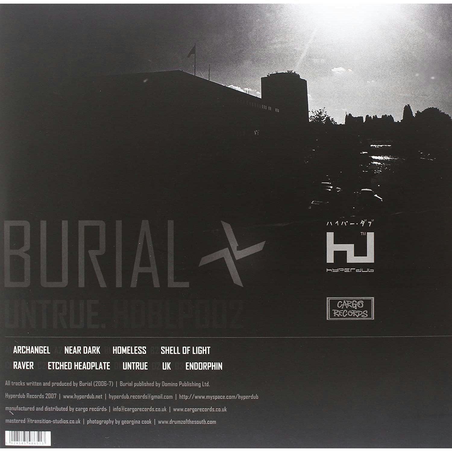 Burial Untrue Vinyl Record