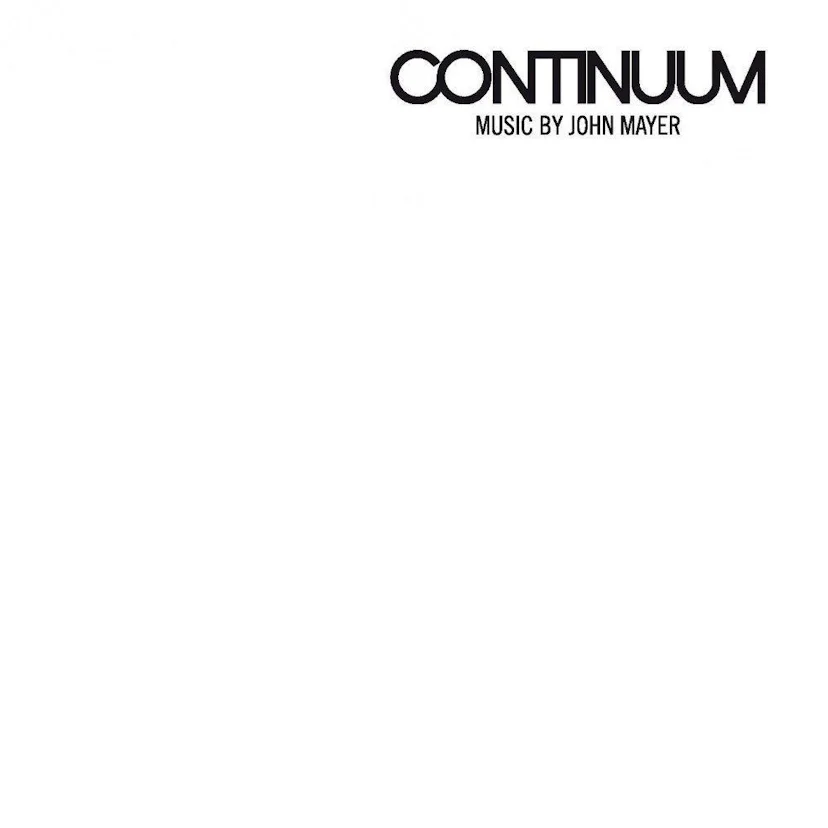 John Mayer Continuum Vinyl Record
