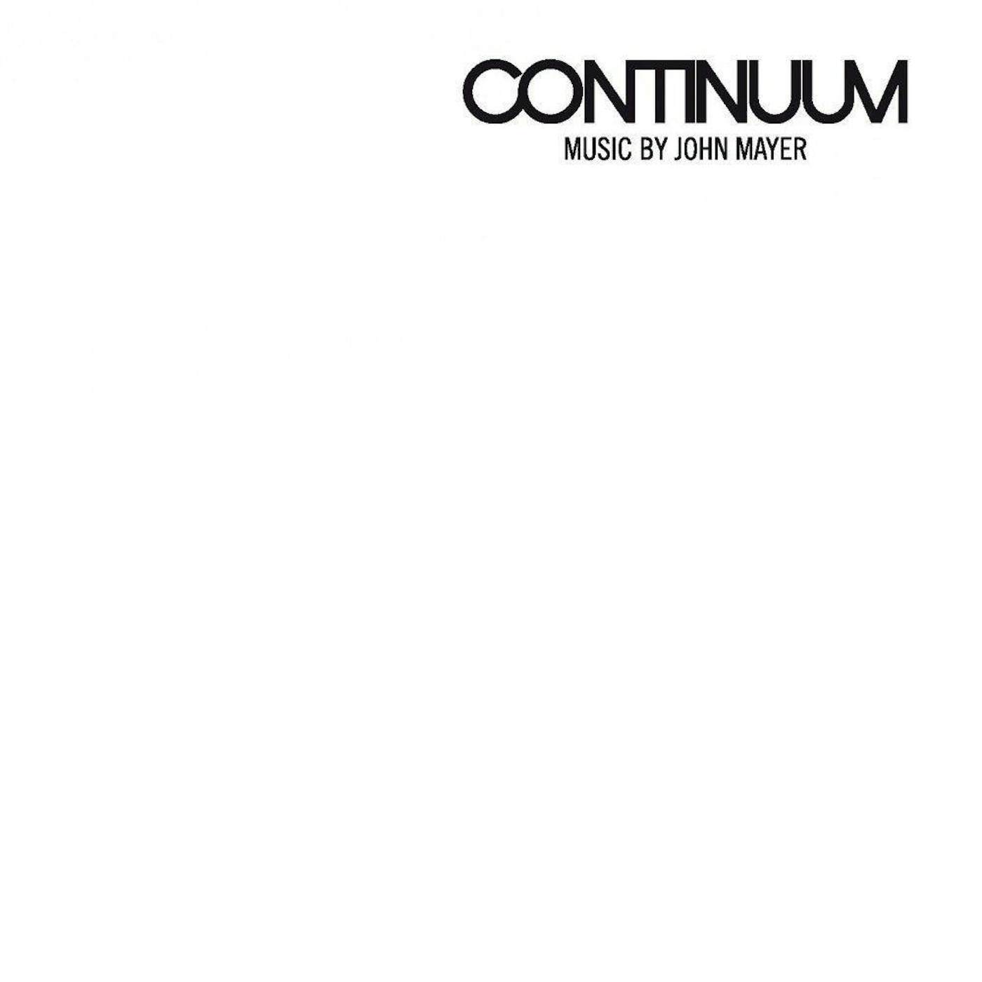 John Mayer CONTINUUM (180G) Vinyl Record