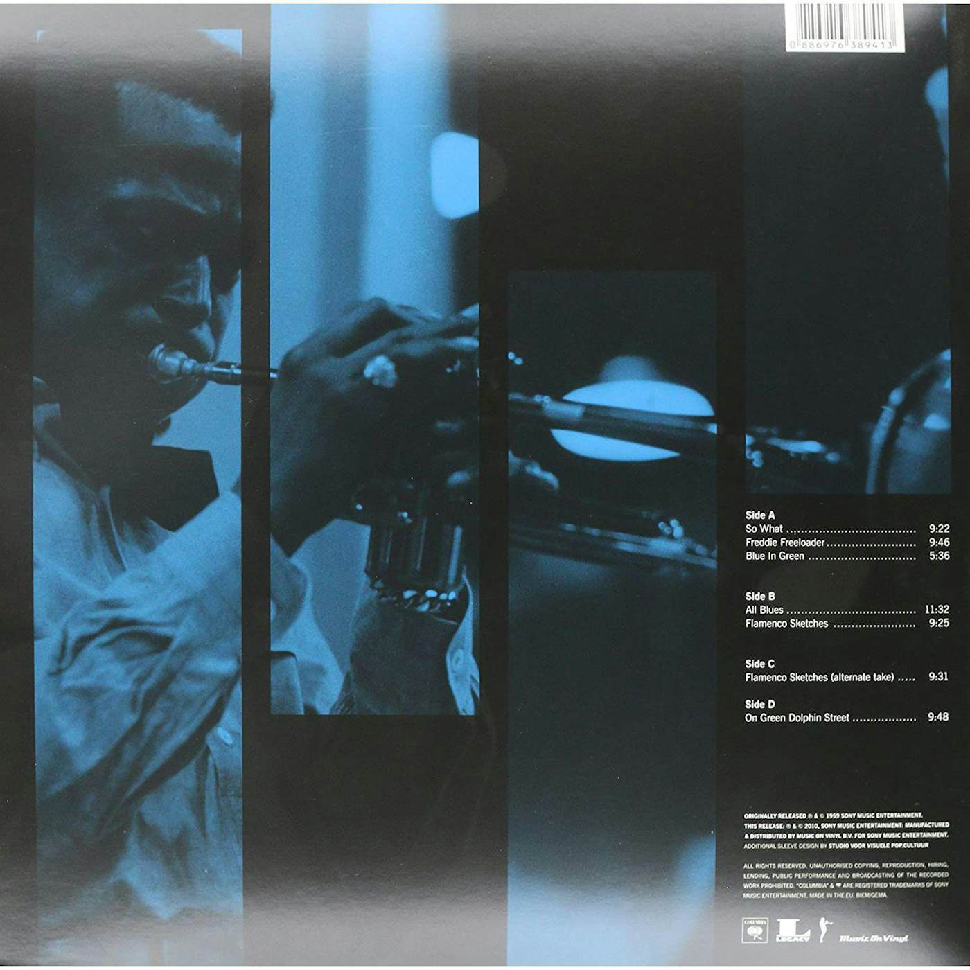 Miles Davis Kind Of Blue Vinyl Record