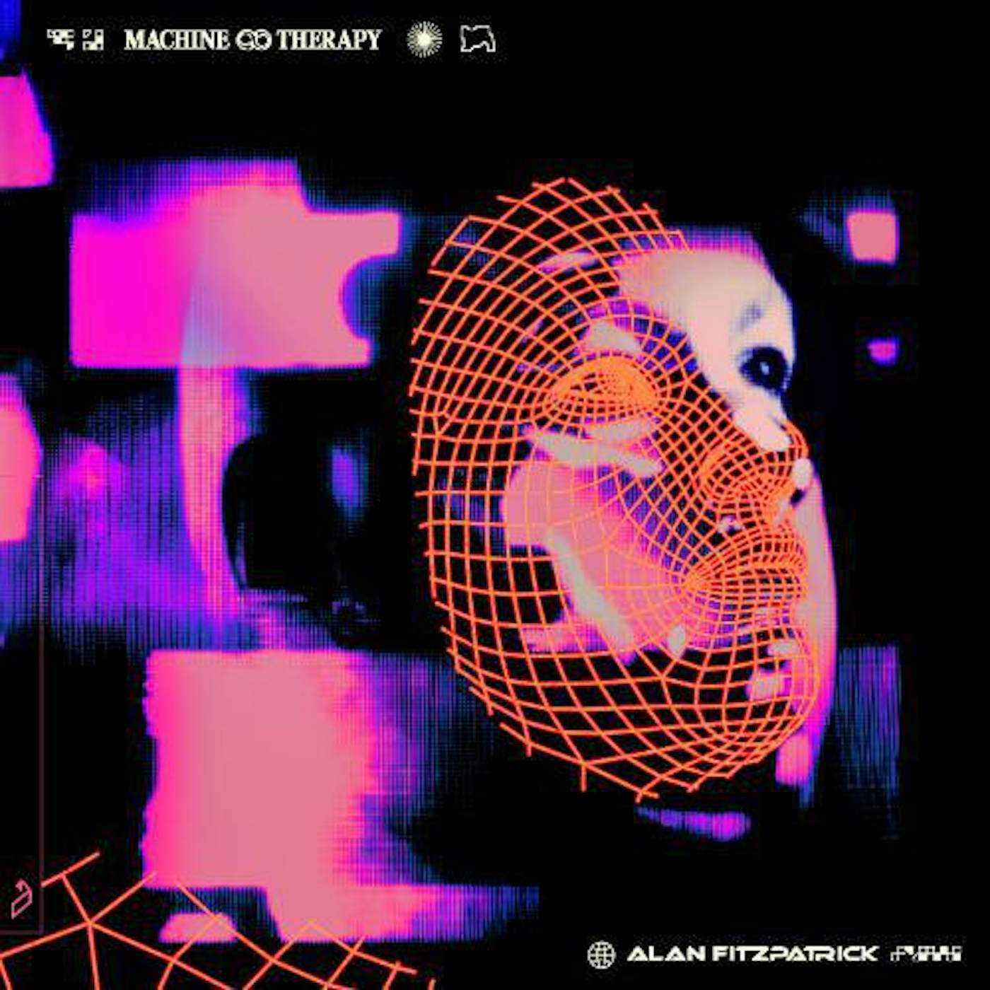 Alan Fitzpatrick MACHINE THERAPY (NEON YELLOW VINYL) Vinyl Record