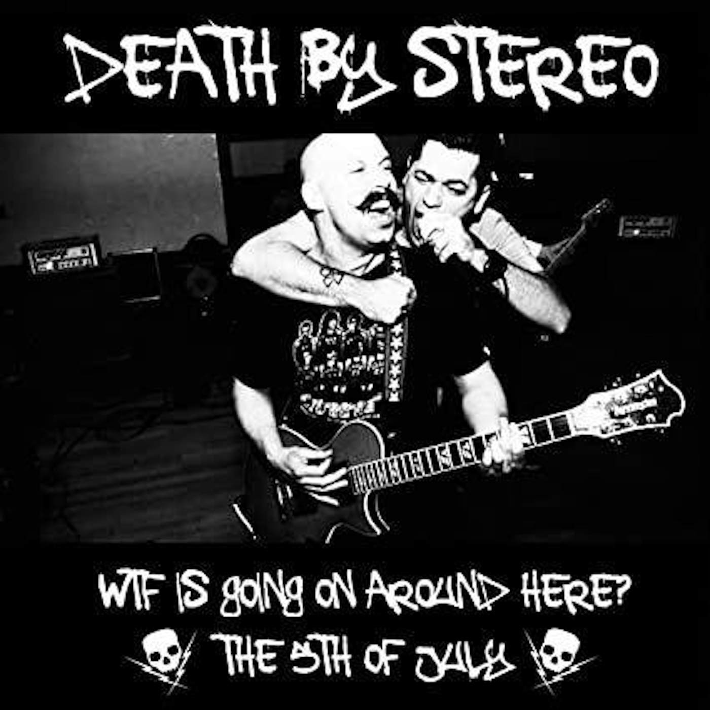 Death By Stereo WTF IS GOING ON AROUND LIMITED CLEAR VINYL (GER) Vinyl Record