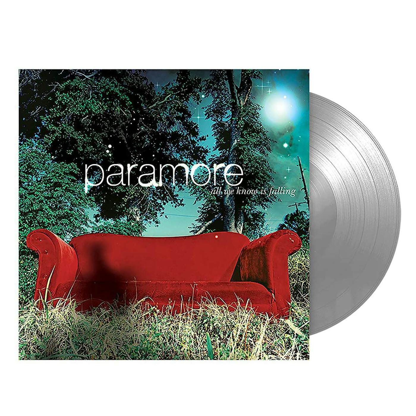 Paramore All We Know Is Falling (Silver) Vinyl Record
