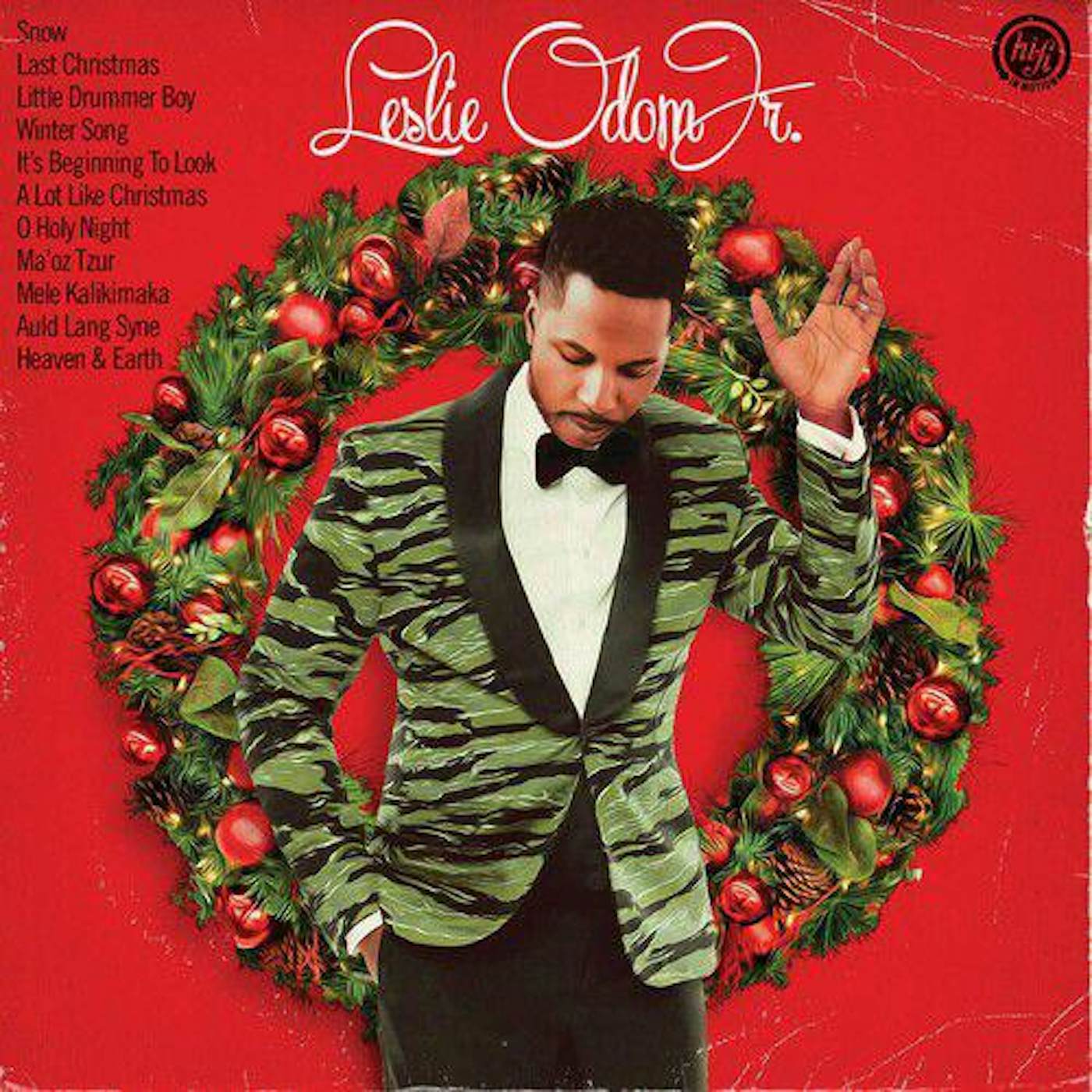 Leslie Odom Jr. CHRISTMAS ALBUM Vinyl Record