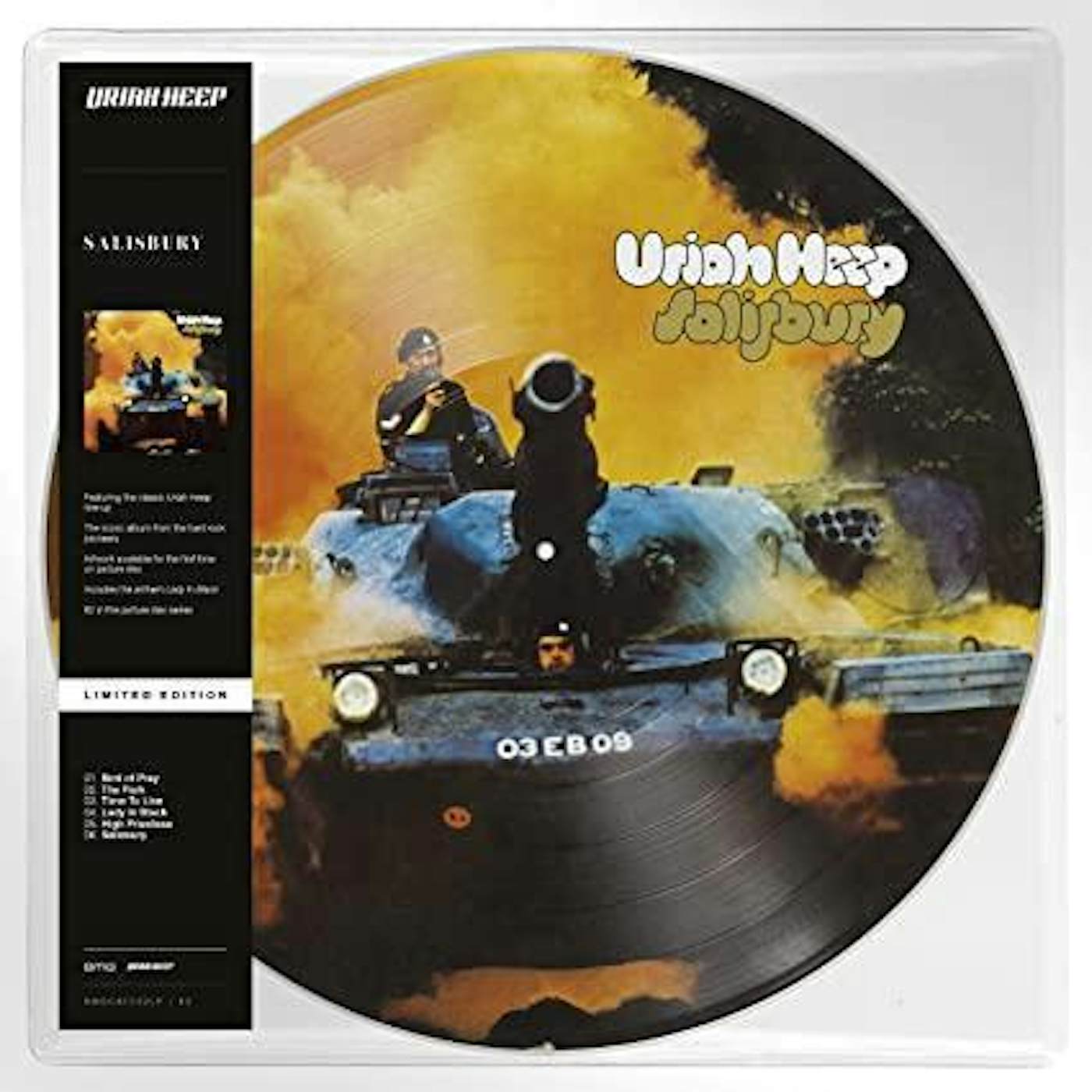 Uriah Heep Salisbury Vinyl Record