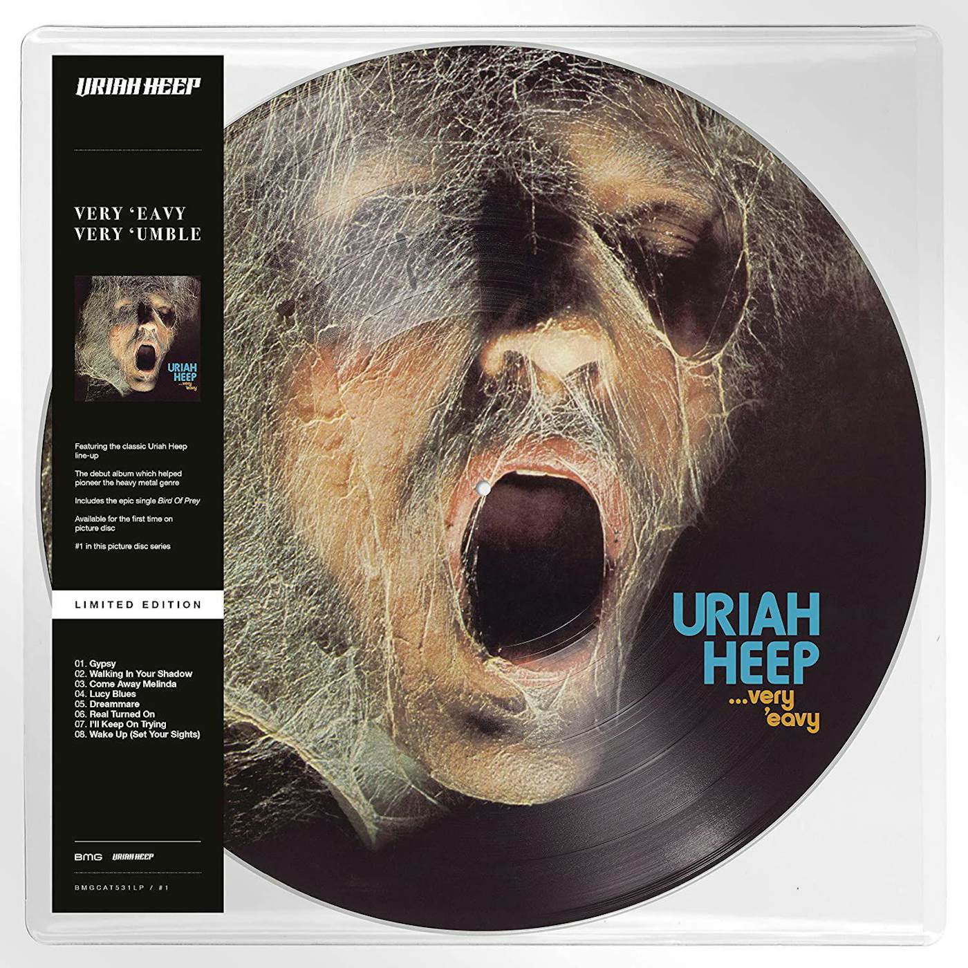 Uriah Heep Very 'Eavy, Very 'Umble Vinyl Record