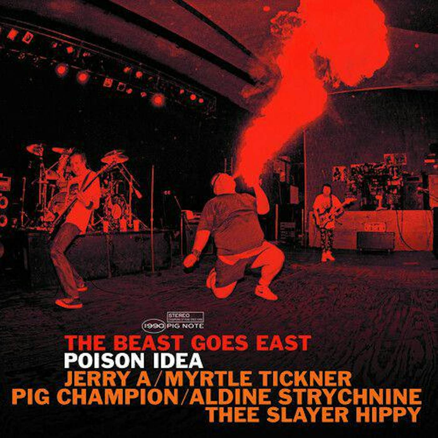 Poison Idea BEAST GOES EAST CD