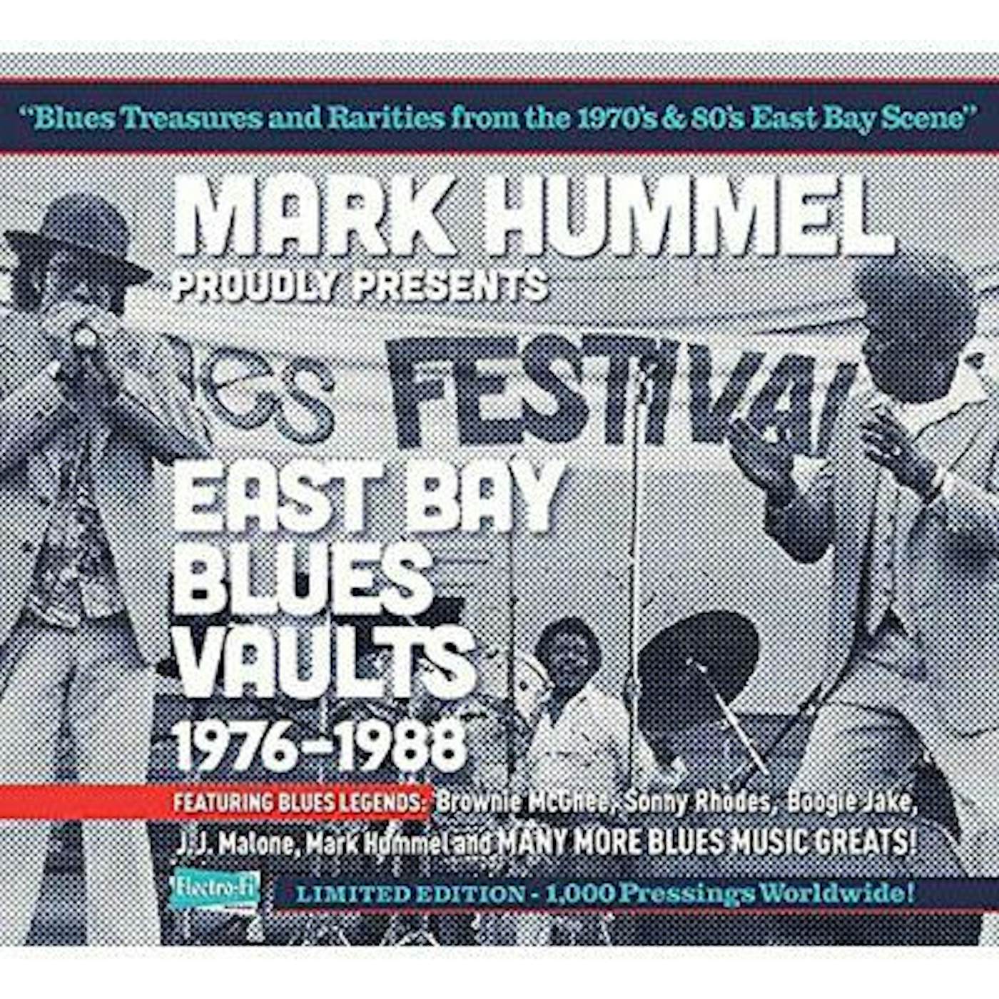 MARK HUMMEL PRESENTS EAST BAY BLUES VAULTS 1976-1988 (LIMITED EDITION) CD