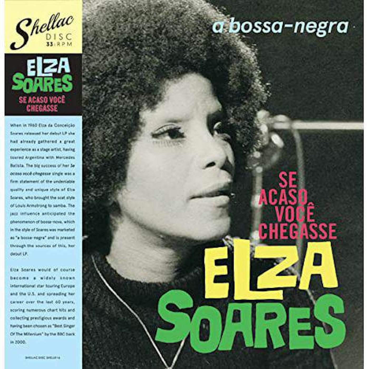 Elza Soares Se Acaso Voce Chegasse Vinyl Record