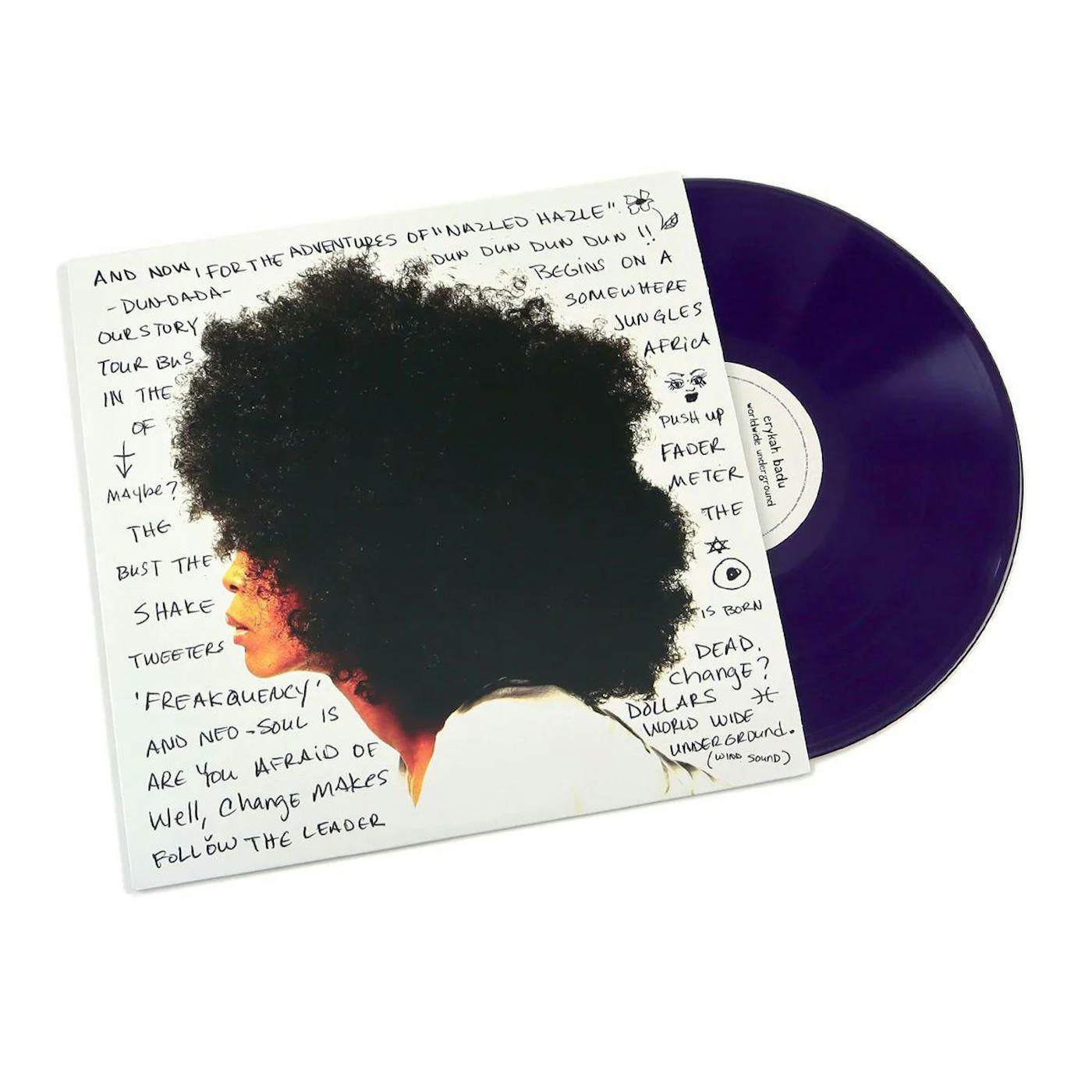 Erykah Badu Worldwide Underground (Purple) Vinyl Record
