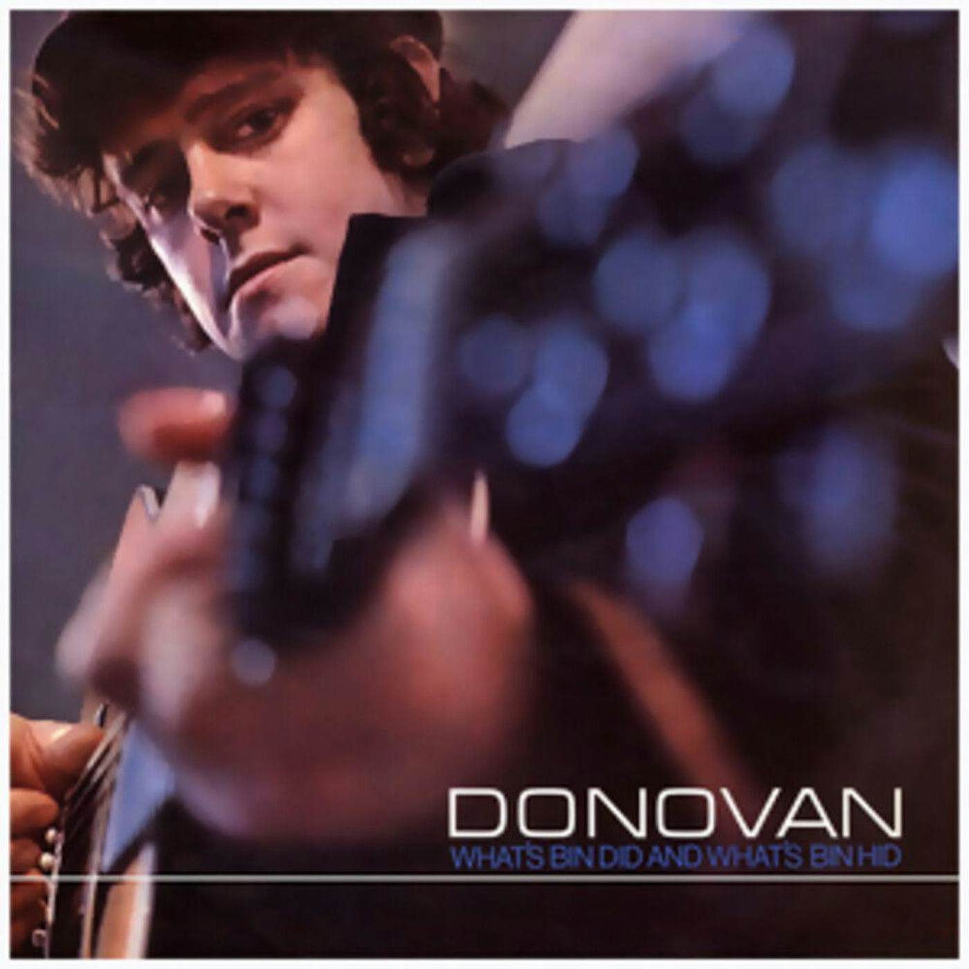 Donovan WHAT'S BIN DID & WHAT'S BIN HID (BLUE & WHITE) Vinyl Record