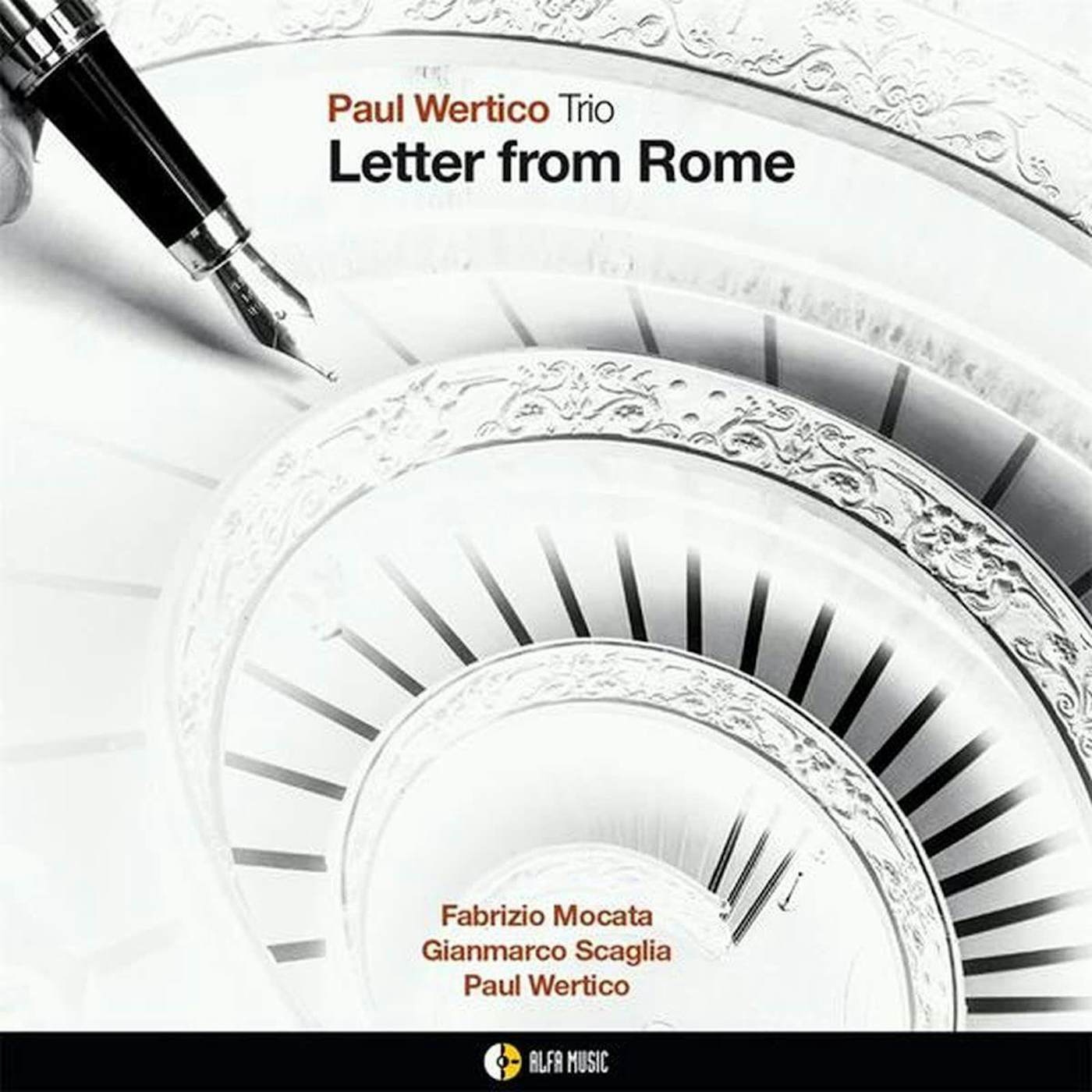 Paul Wertico LETTER FROM ROME CD