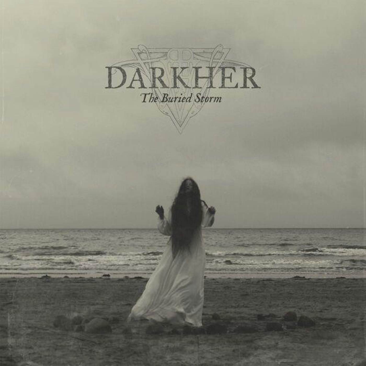 Darkher BURIED STORM (SILVER VINYL) Vinyl Record