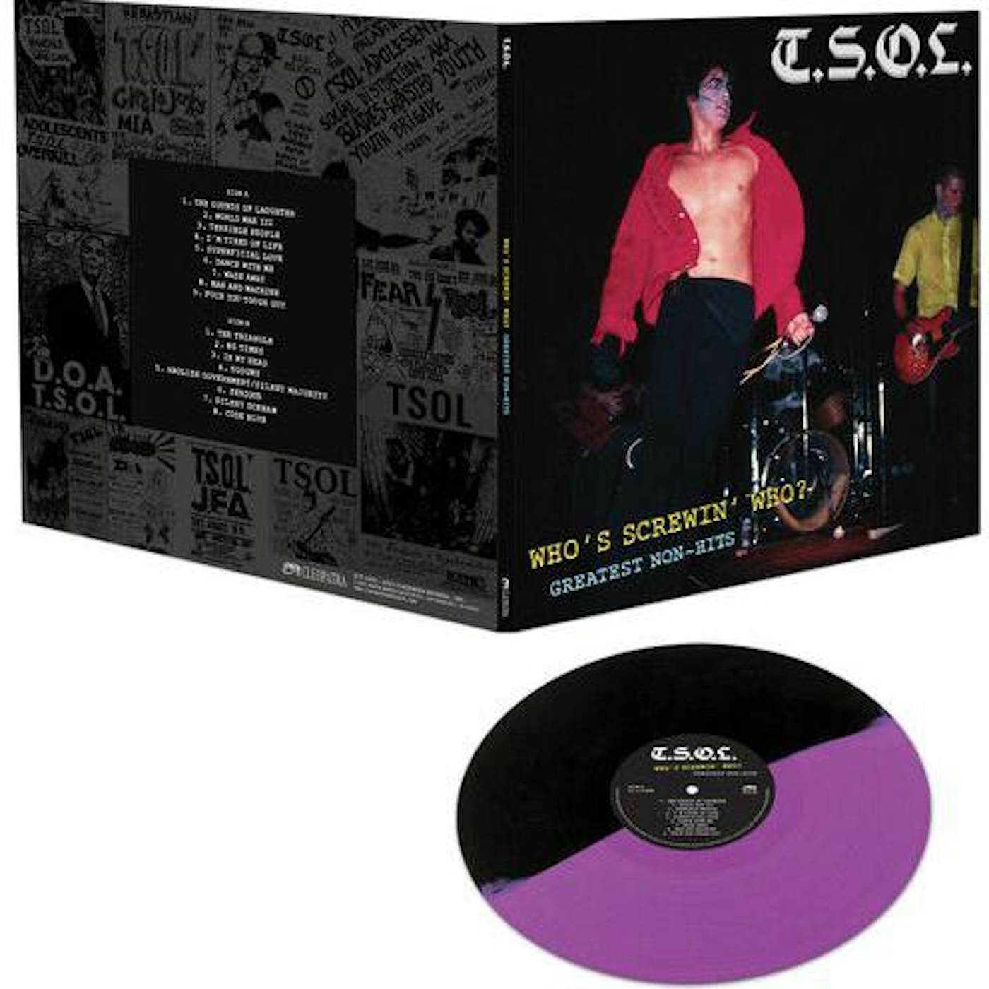 T.S.O.L. Who's Screwin' Who? Greatest Non-hits Vinyl Record