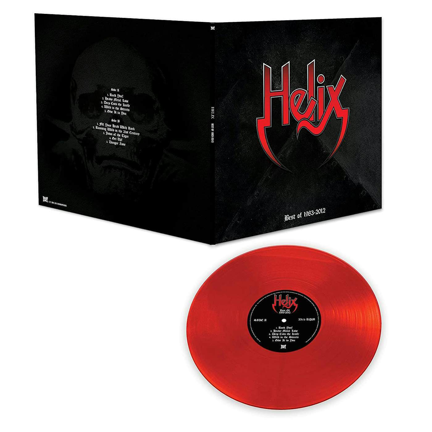 Helix Best Of 1983-2012 - Red Vinyl Record 