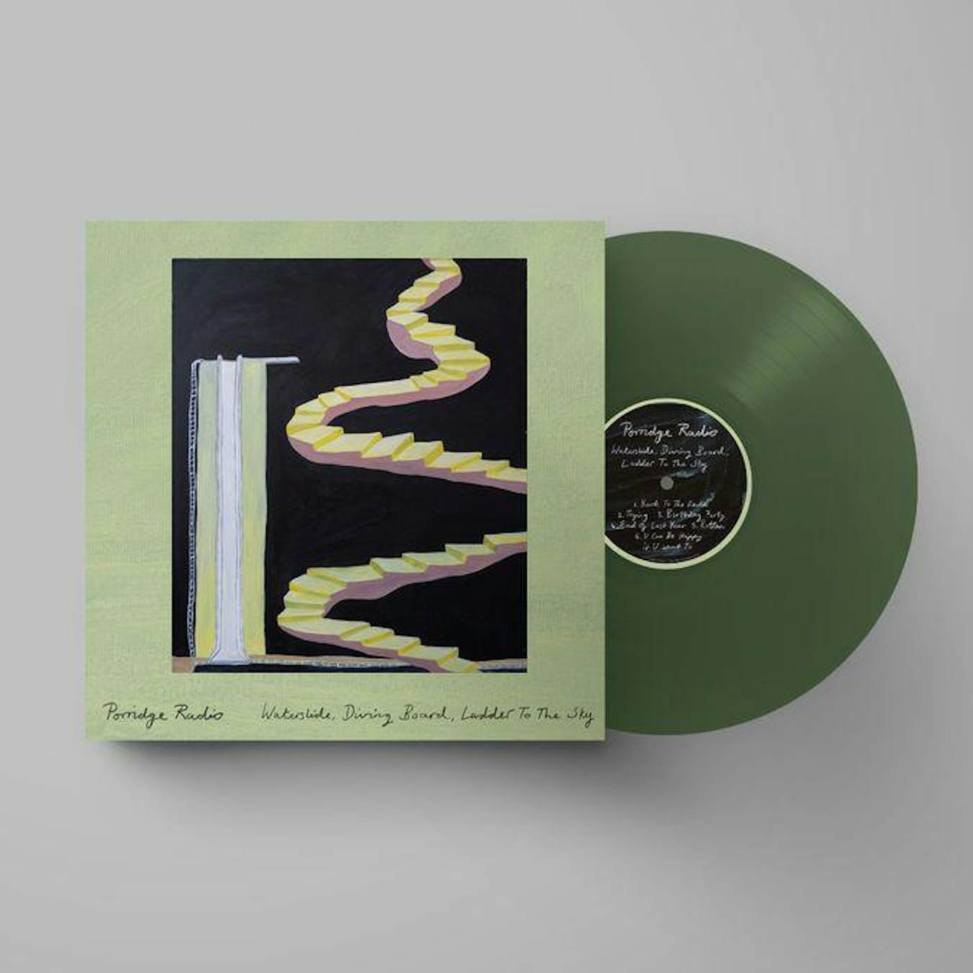 Porridge Radio Waterslide, Diving Board, Ladder To The Sky (Forest Green Translucent Vinyl) Vinyl Record