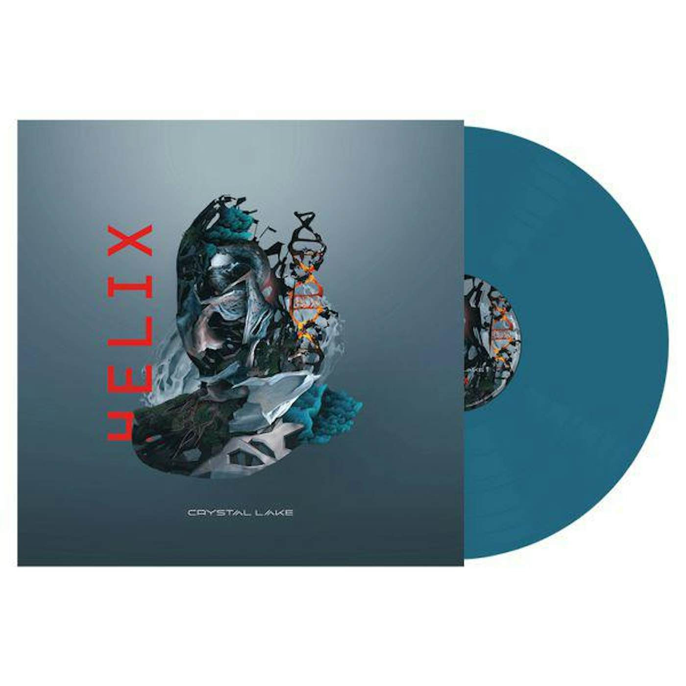 Crystal Lake Helix (Aqua Blue) Vinyl Record