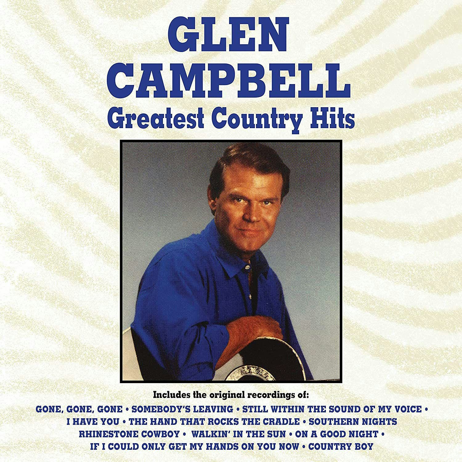 Glen Campbell Greatest Country Hits Vinyl Record