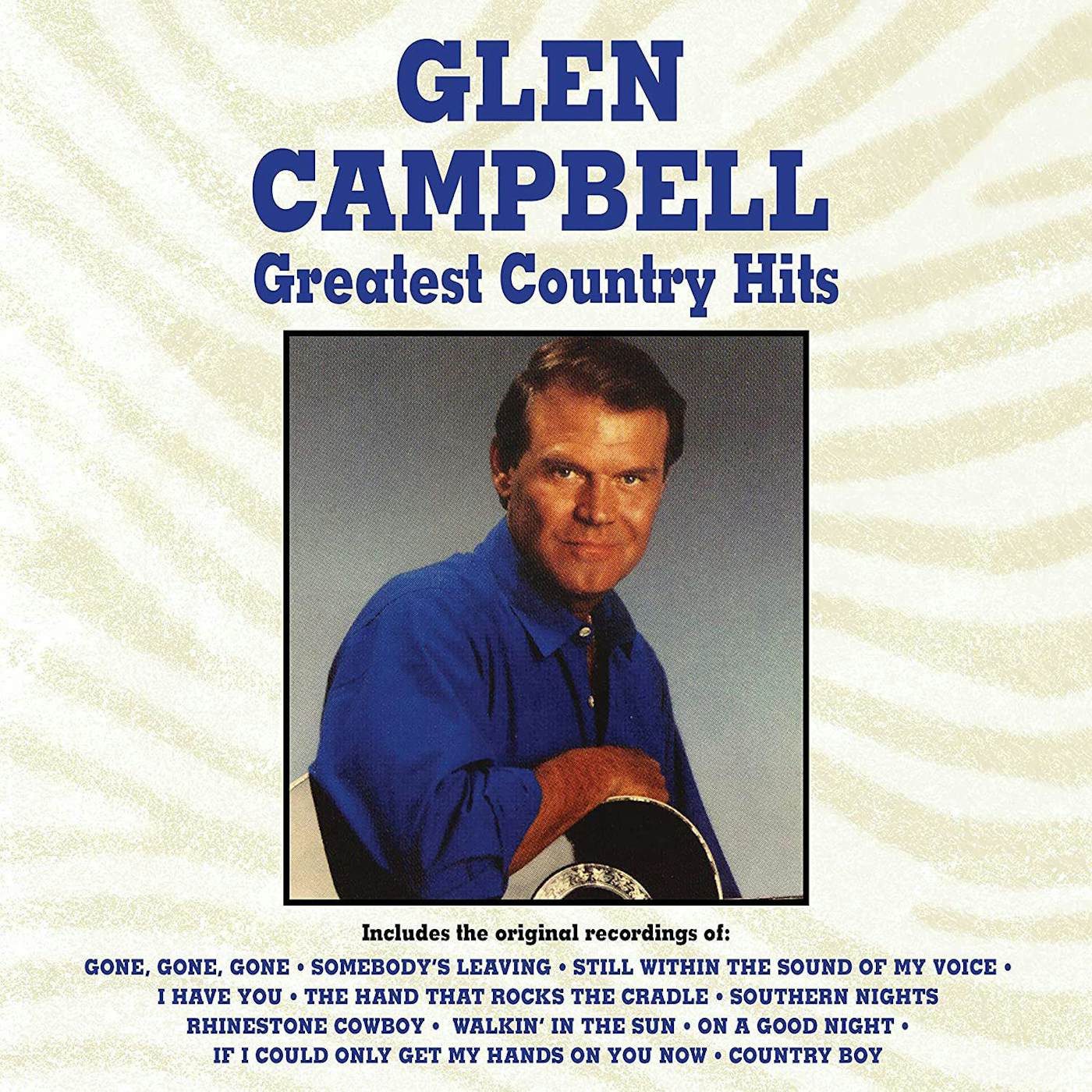 Glen Campbell Greatest Country Hits Vinyl Record