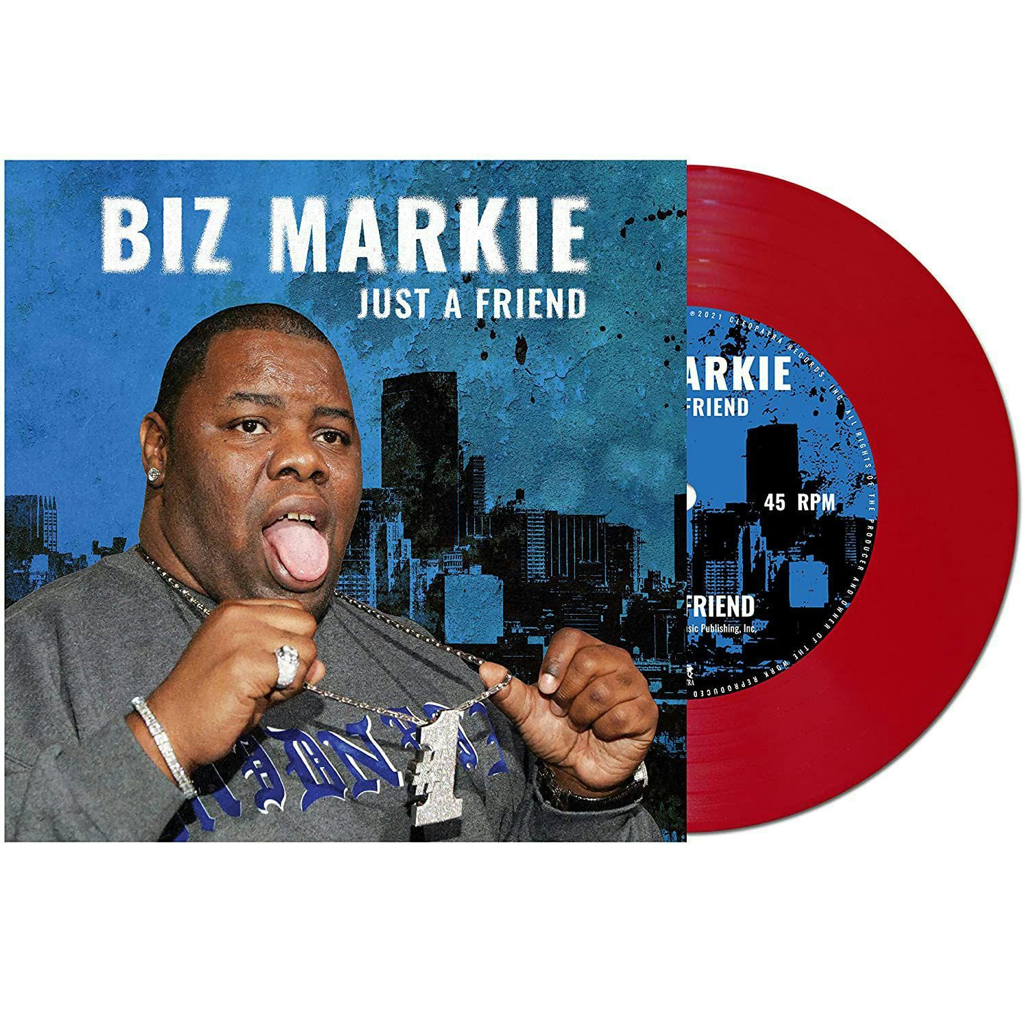 Just A Friend (Red) Vinyl Record - Biz Markie