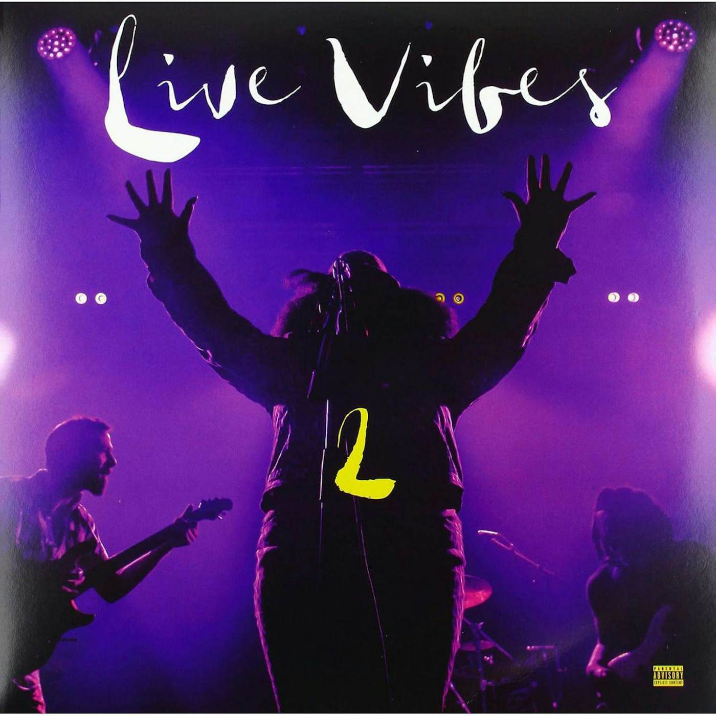 Tank and The Bangas Live Vibes 2 (Purple/Yellow Splatter) Vinyl Record
