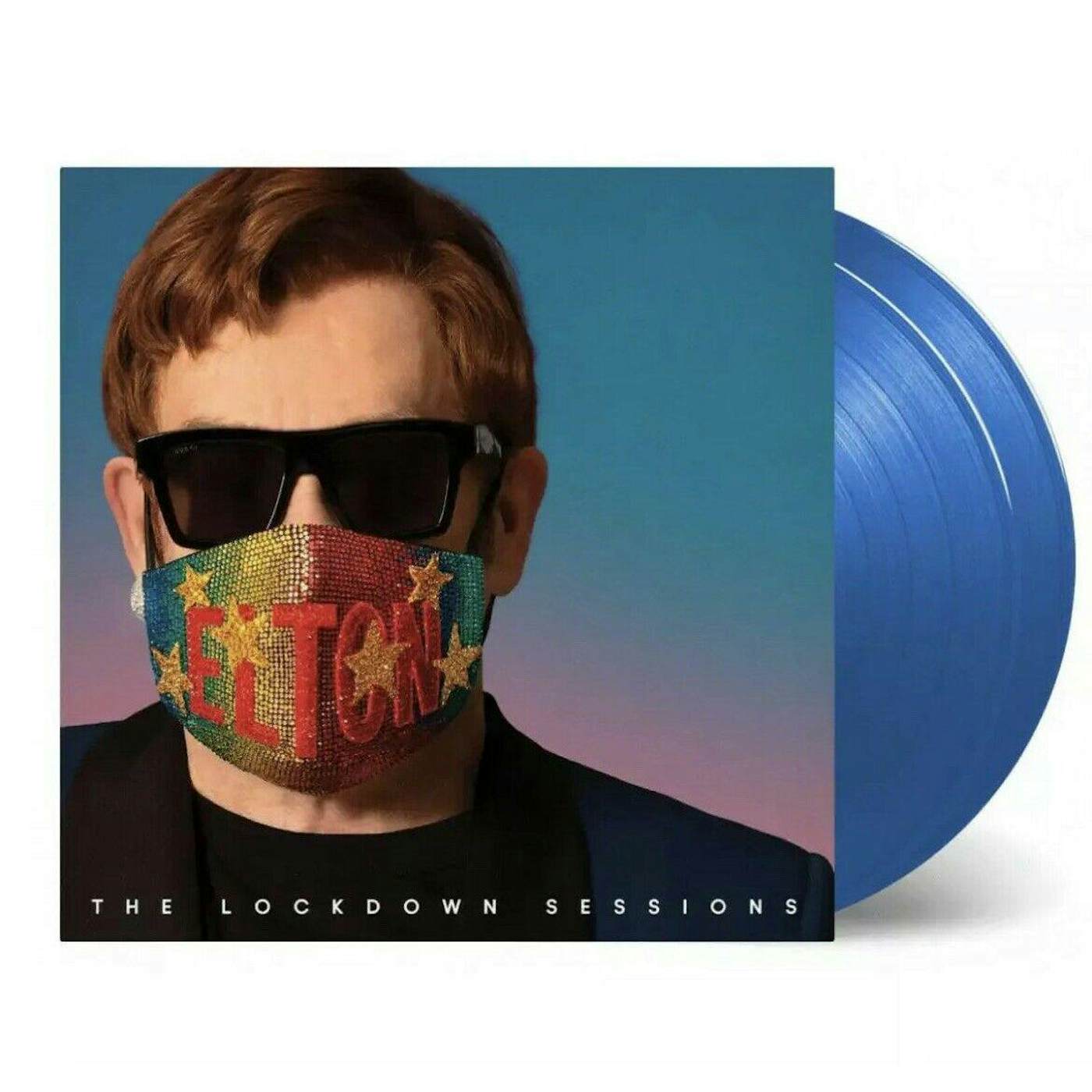 Elton John Lockdown Sessions (Blue/2LP) Vinyl Record