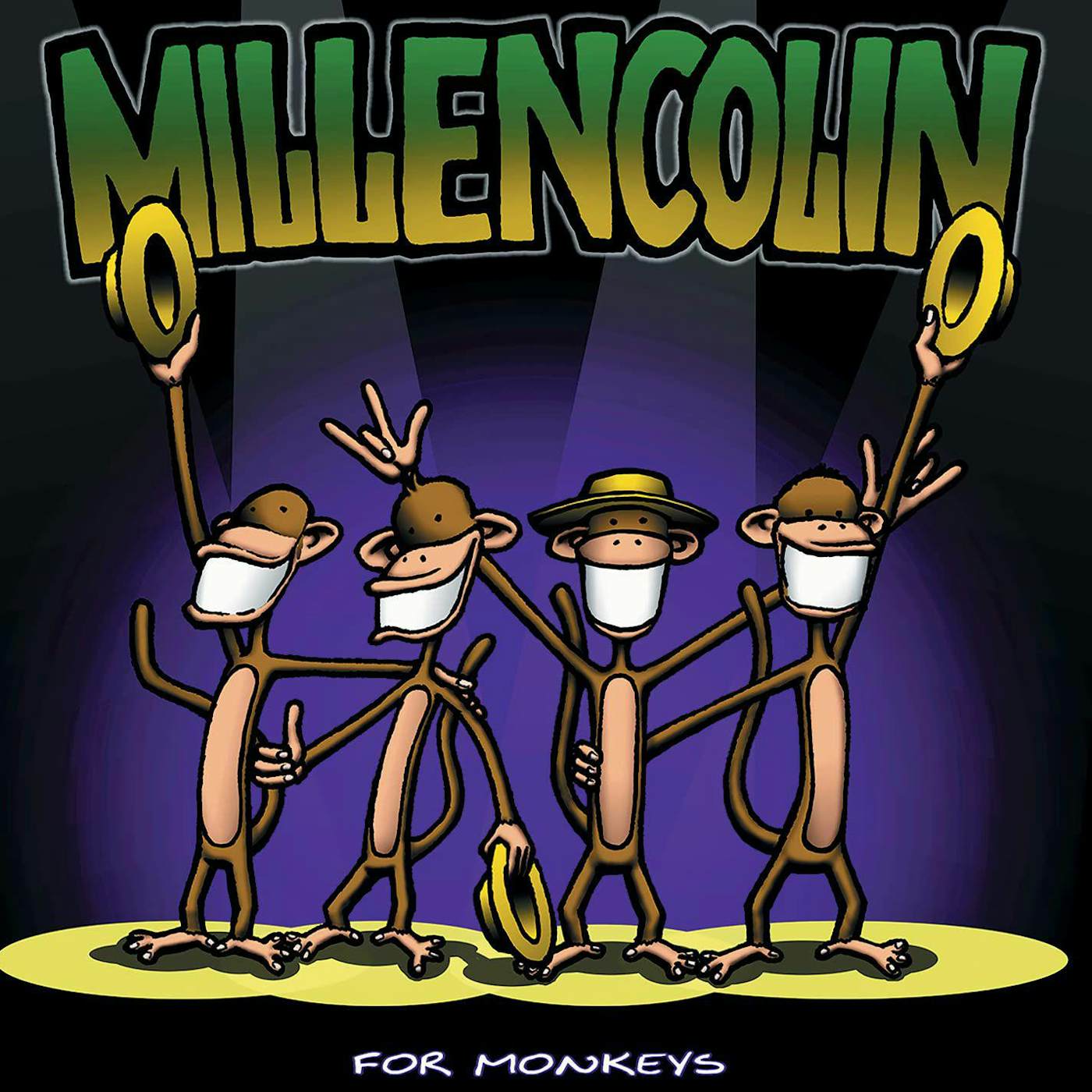 Millencolin For Monkeys (Anniv. Ed.) (Psychedelic Green) Vinyl Record
